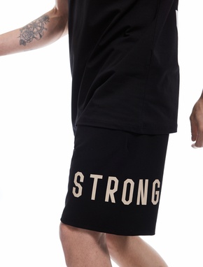 Viskon Karışımlı Beli Bağcıklı Baskılı Bermuda Oversize Spor Şort