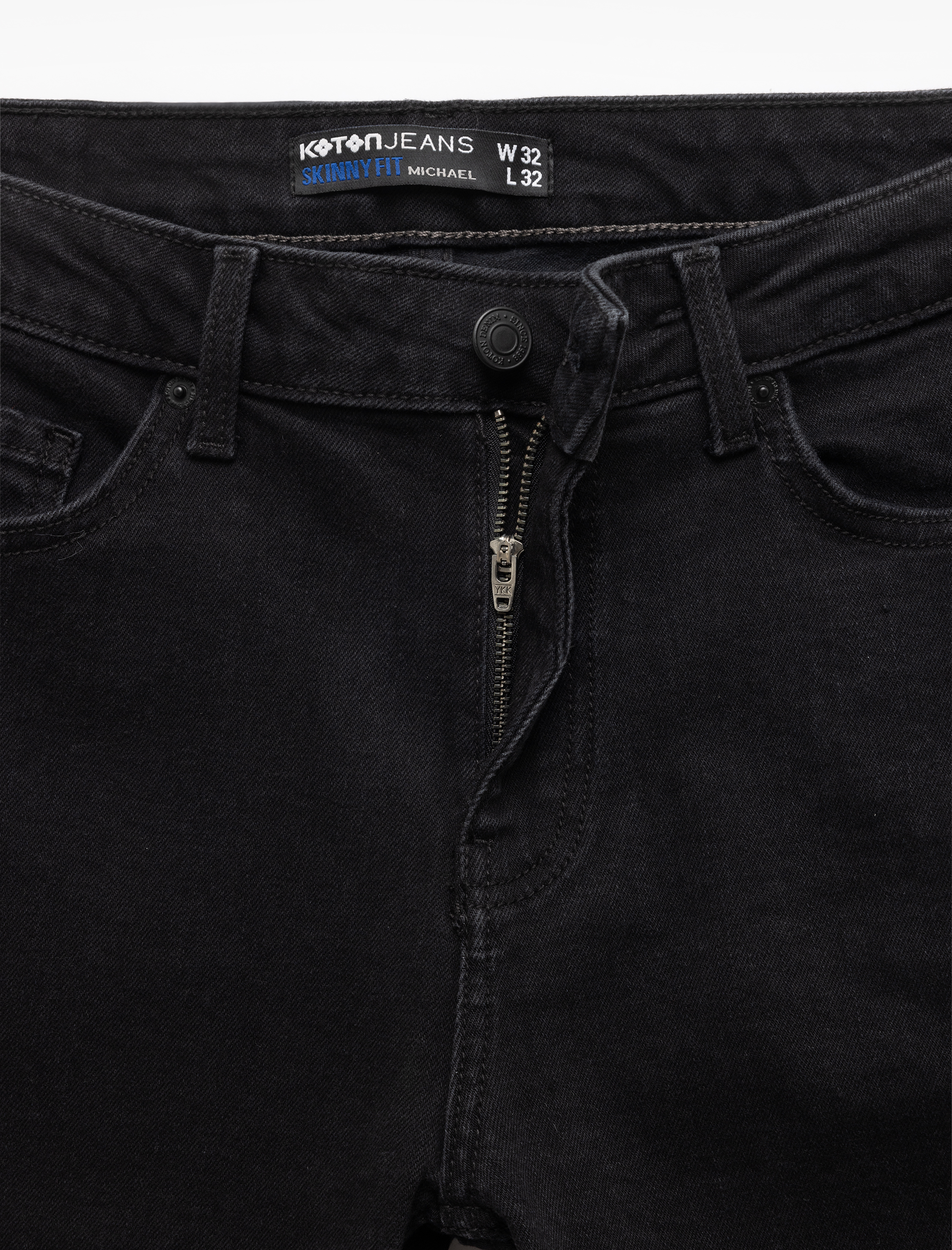   Pamuklu Normal Bel Düğmeli Skinny Fit Jean Pantolon - Michael Jean