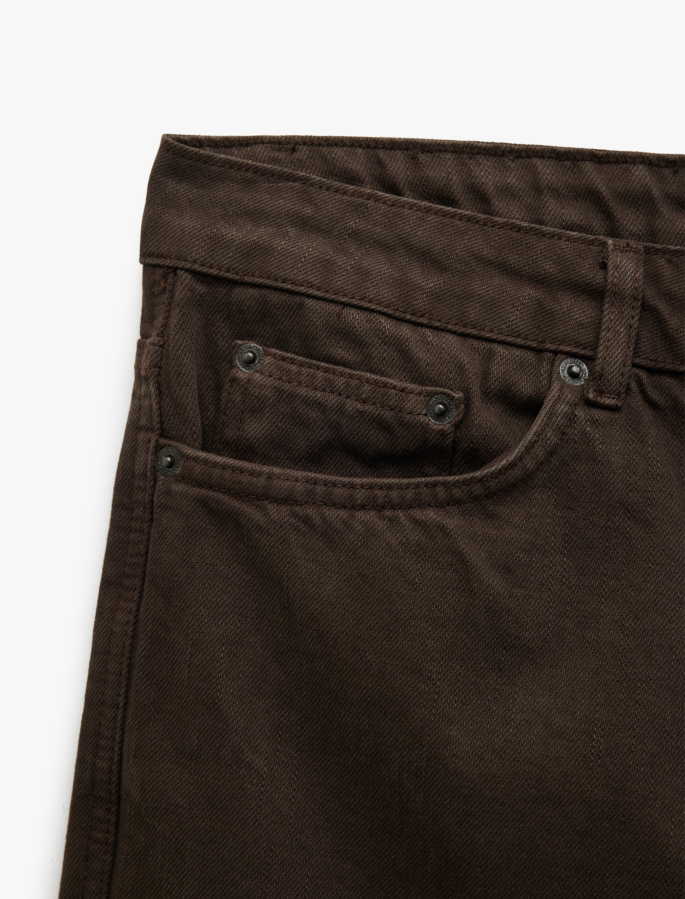   Pamuklu Rahat Kesim Düğmeli Erkek Pantolon