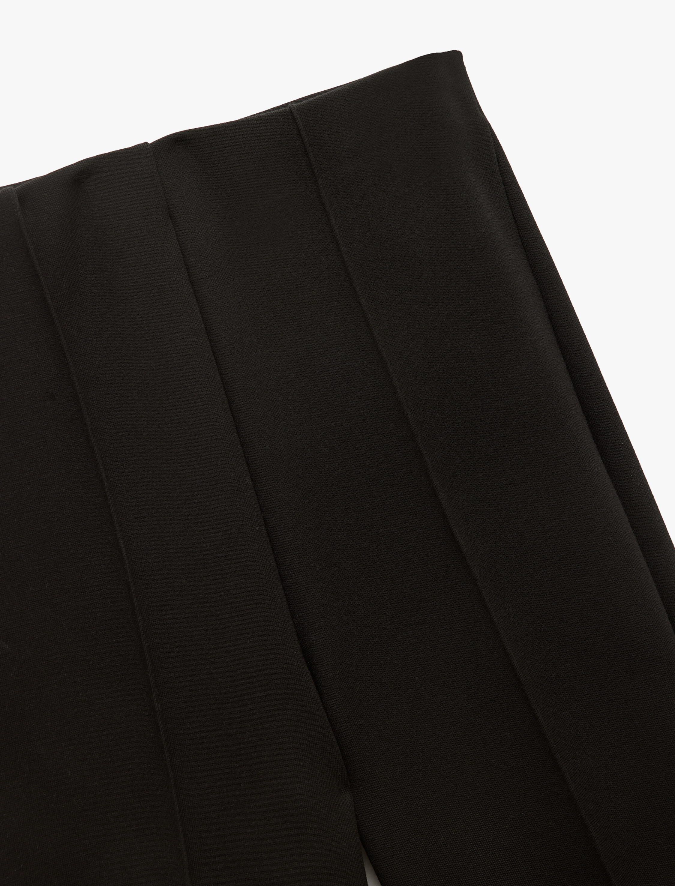 Slim Fit Nervürlü İspanyol Paça Pantolon