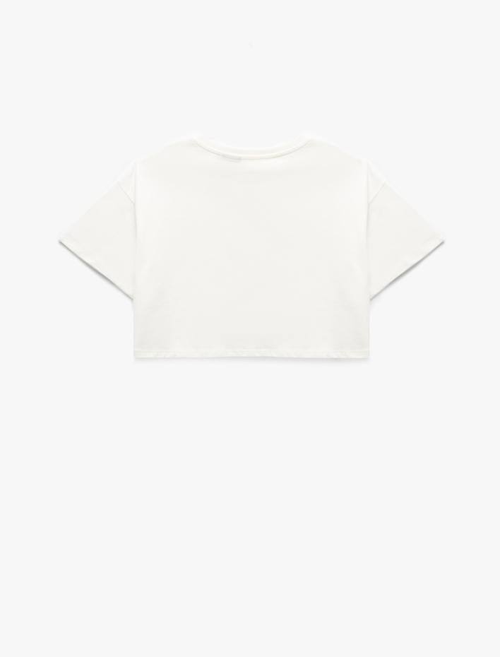 Kız Çocuk Pamuklu Lisanslı Superman Baskılı Kısa Kollu Tişört