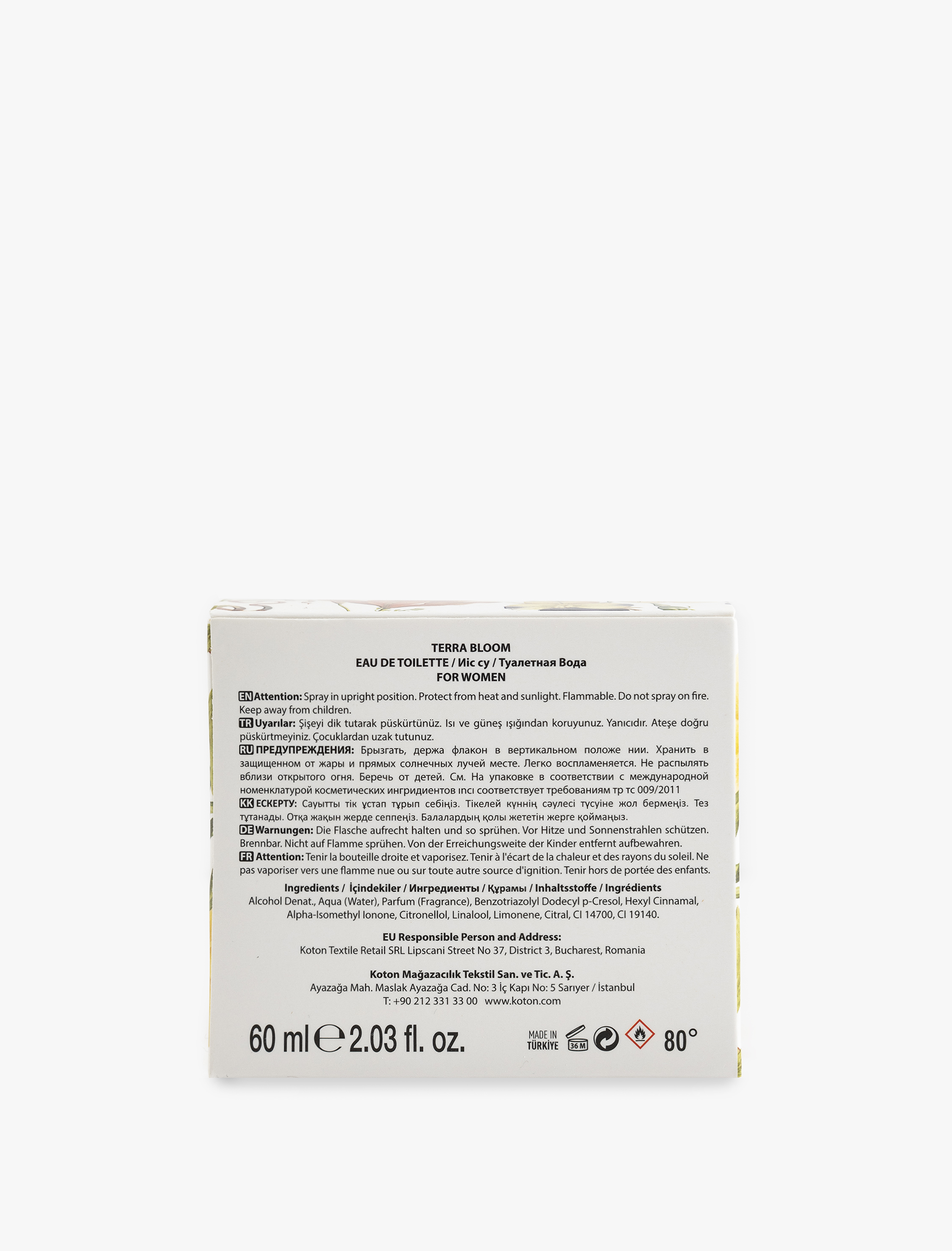  Kadın Parfüm Terra Bloom 60 ML