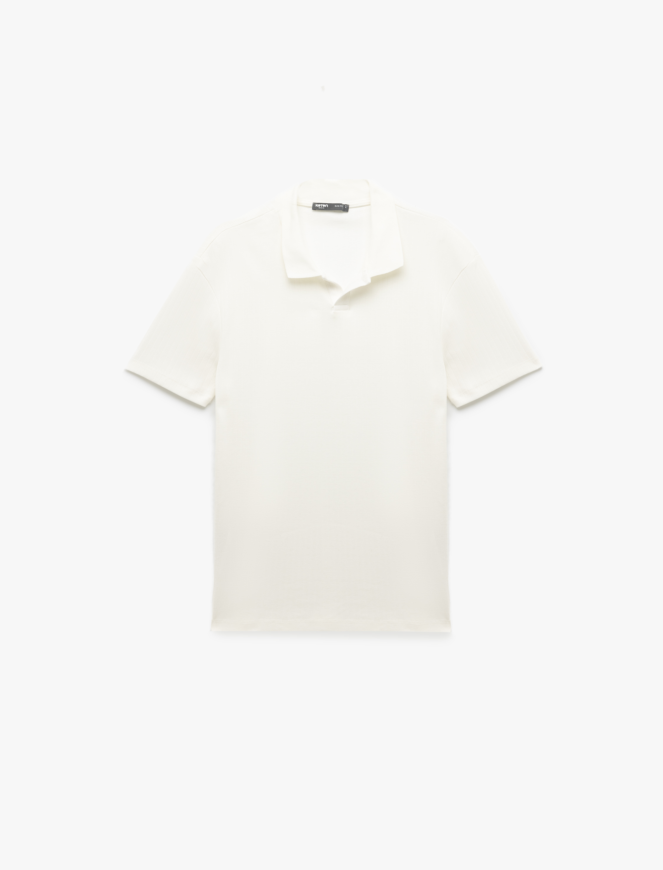   Kısa Kollu Pamuklu Slim Fit Polo Yaka Tişört