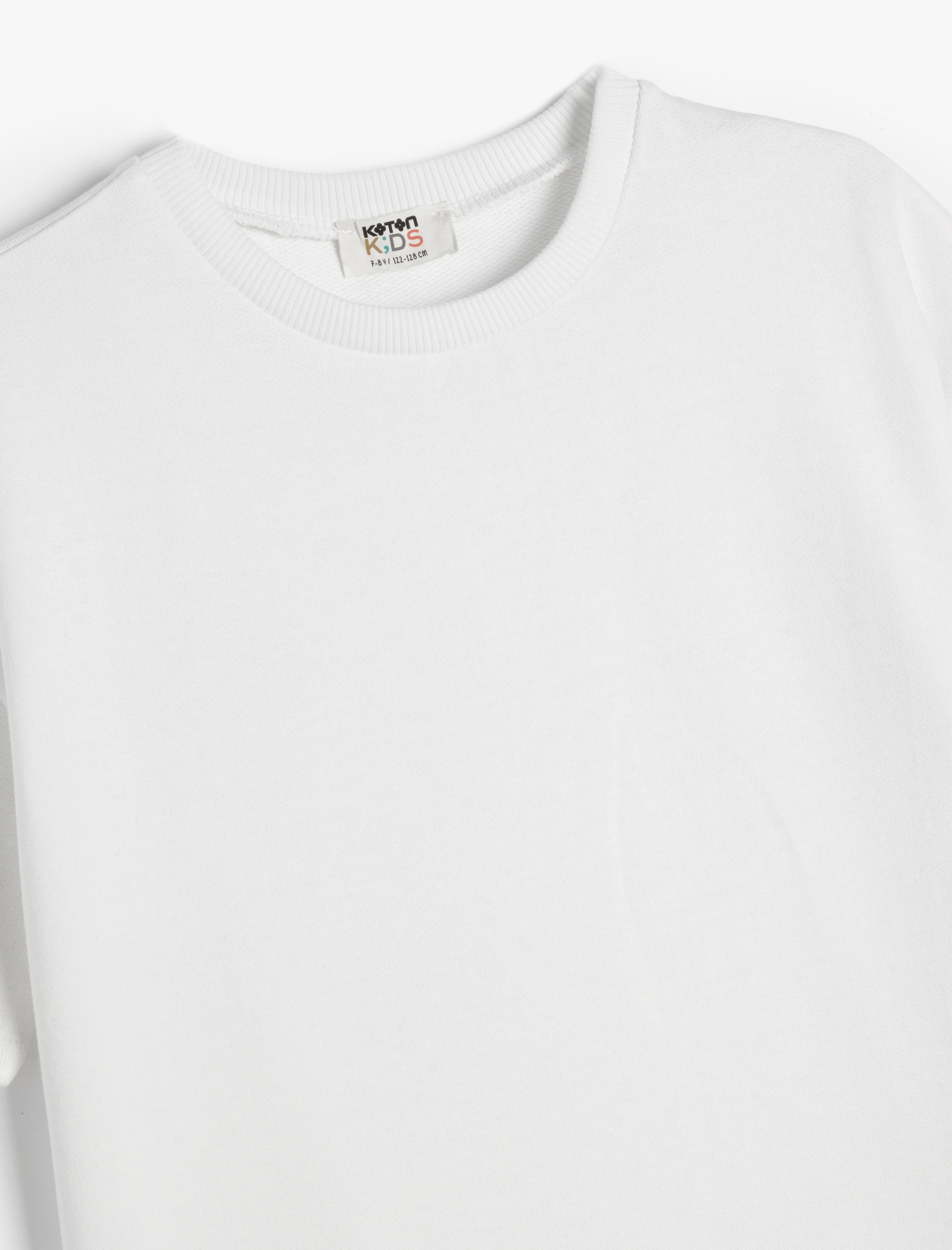  Erkek Çocuk Kısa Kollu Bisiklet Yaka Pamuklu Basic Tişört