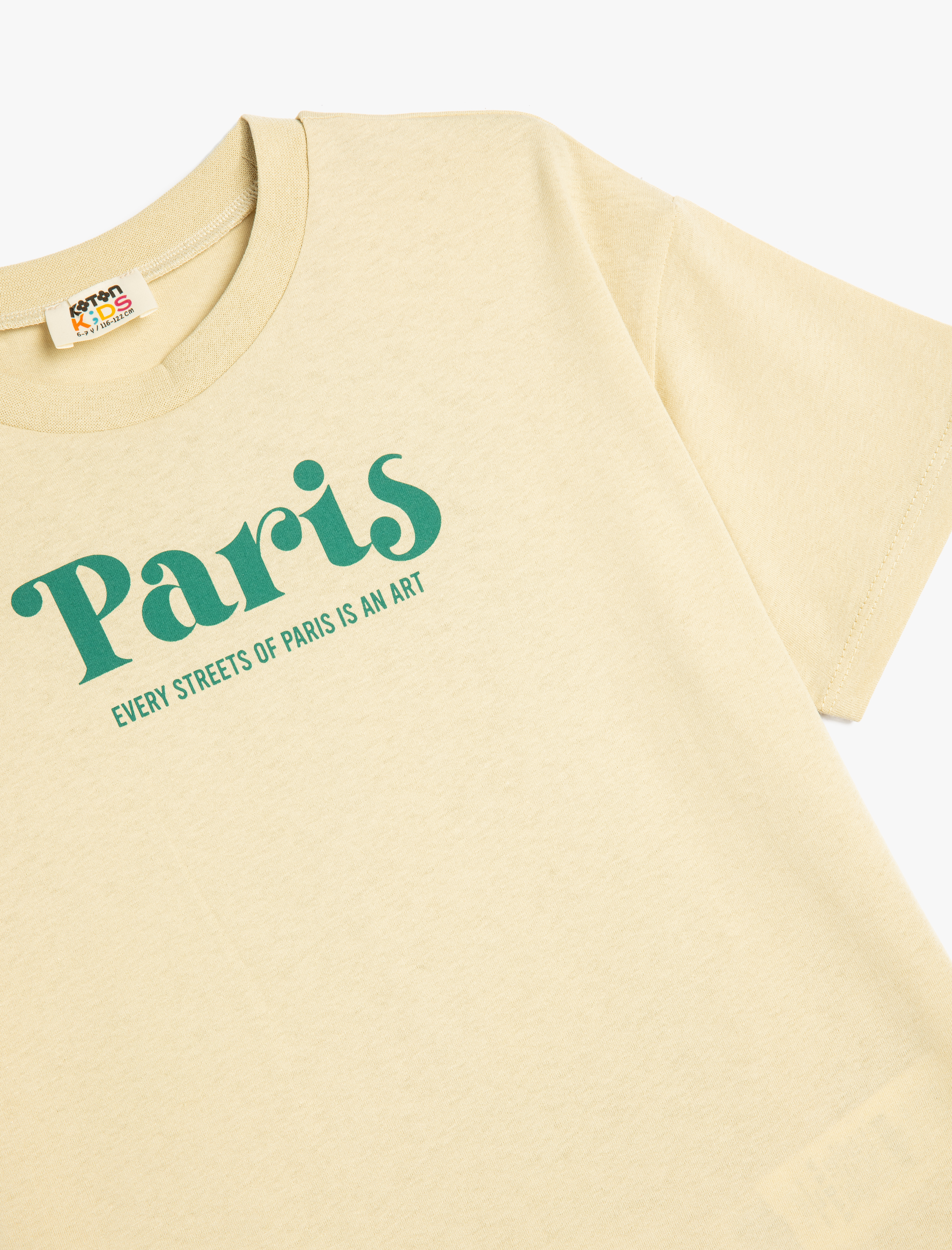  Erkek Çocuk Slogan Baskılı Bisiklet Yaka Kısa Kollu Pamuklu Oversize Tişört