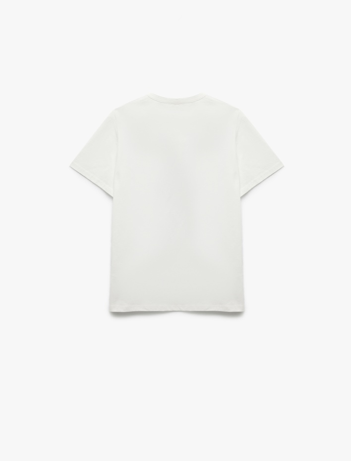 Erkek Çocuk Pamuklu Kısa Kollu Bisiklet Yaka Düğmeli Basic Okul Tişörtü