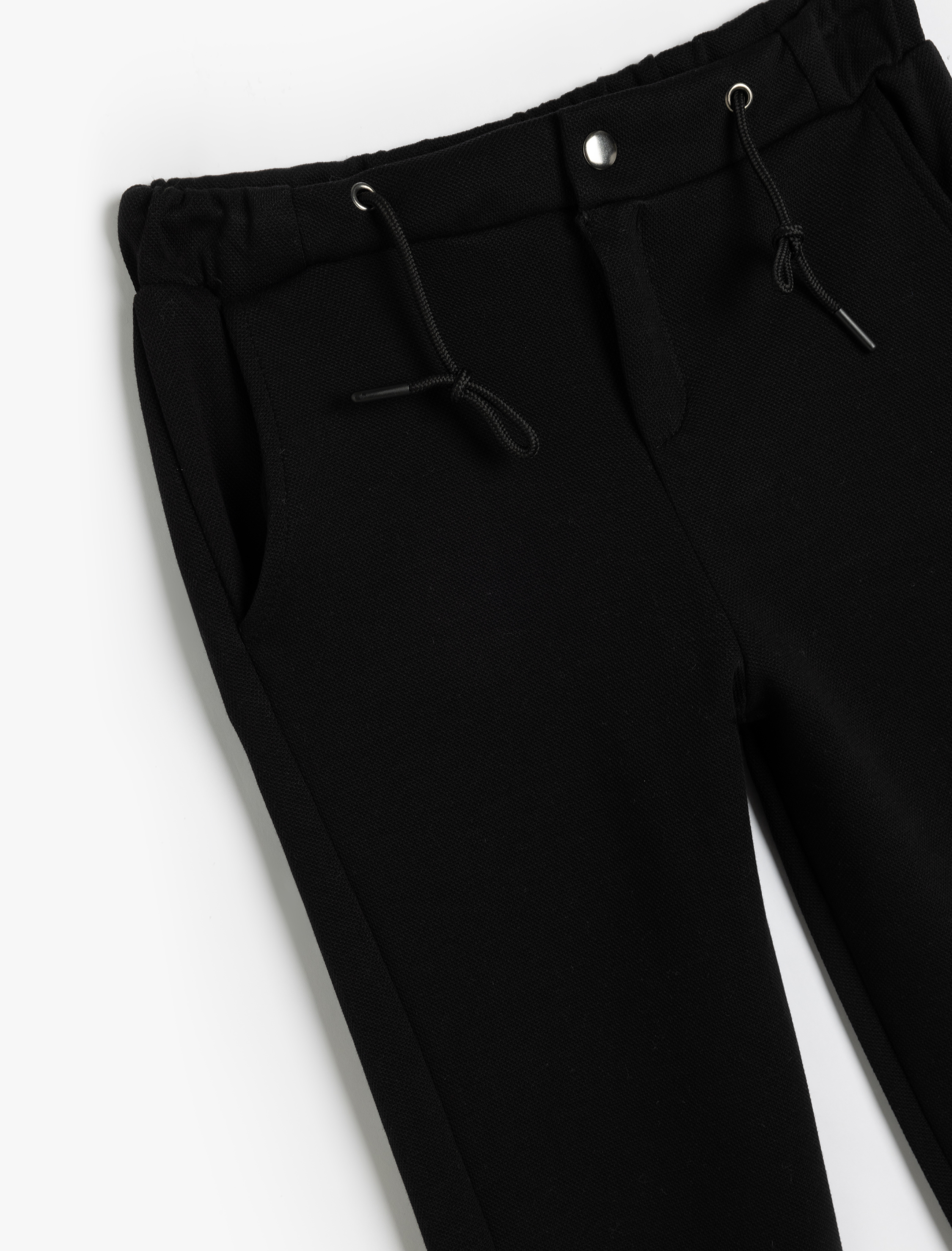  Erkek Çocuk Cep Detaylı Basic Pantolon Görünümlü Eşofman Altı