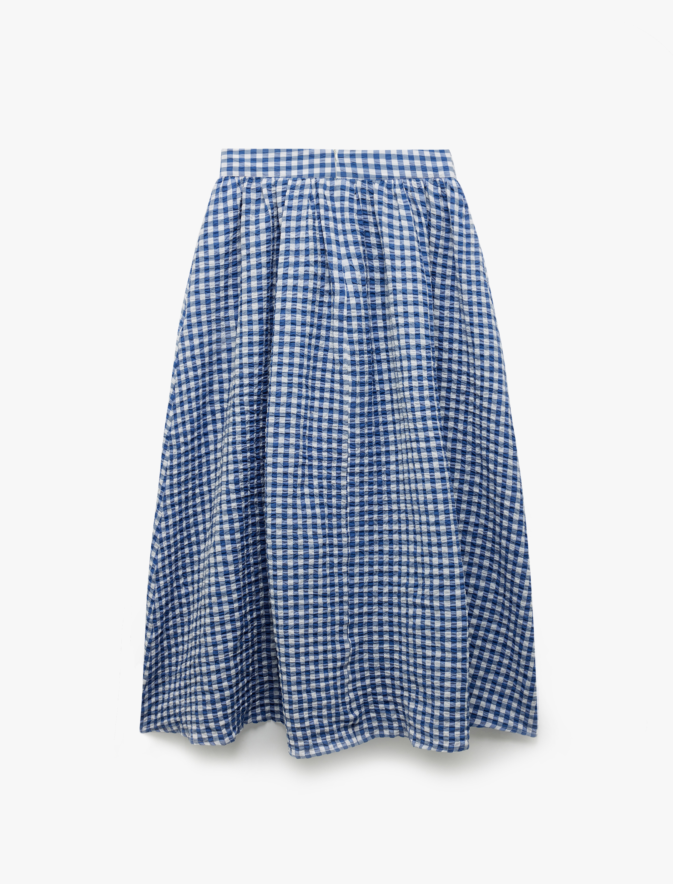   Bol Kesim Cepli Pötikare Desenli Uzun Kloş Etek