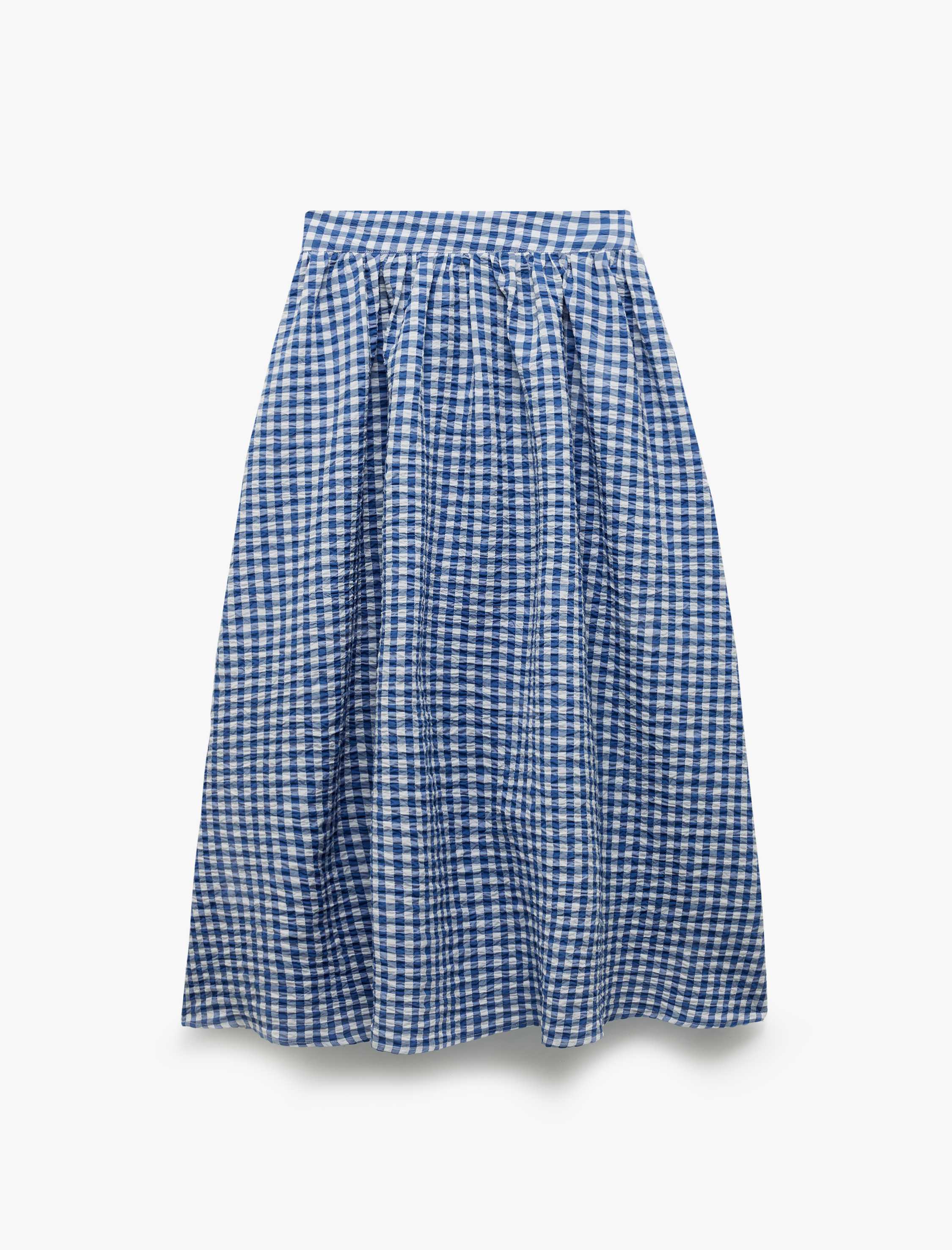   Bol Kesim Cepli Pötikare Desenli Uzun Kloş Etek