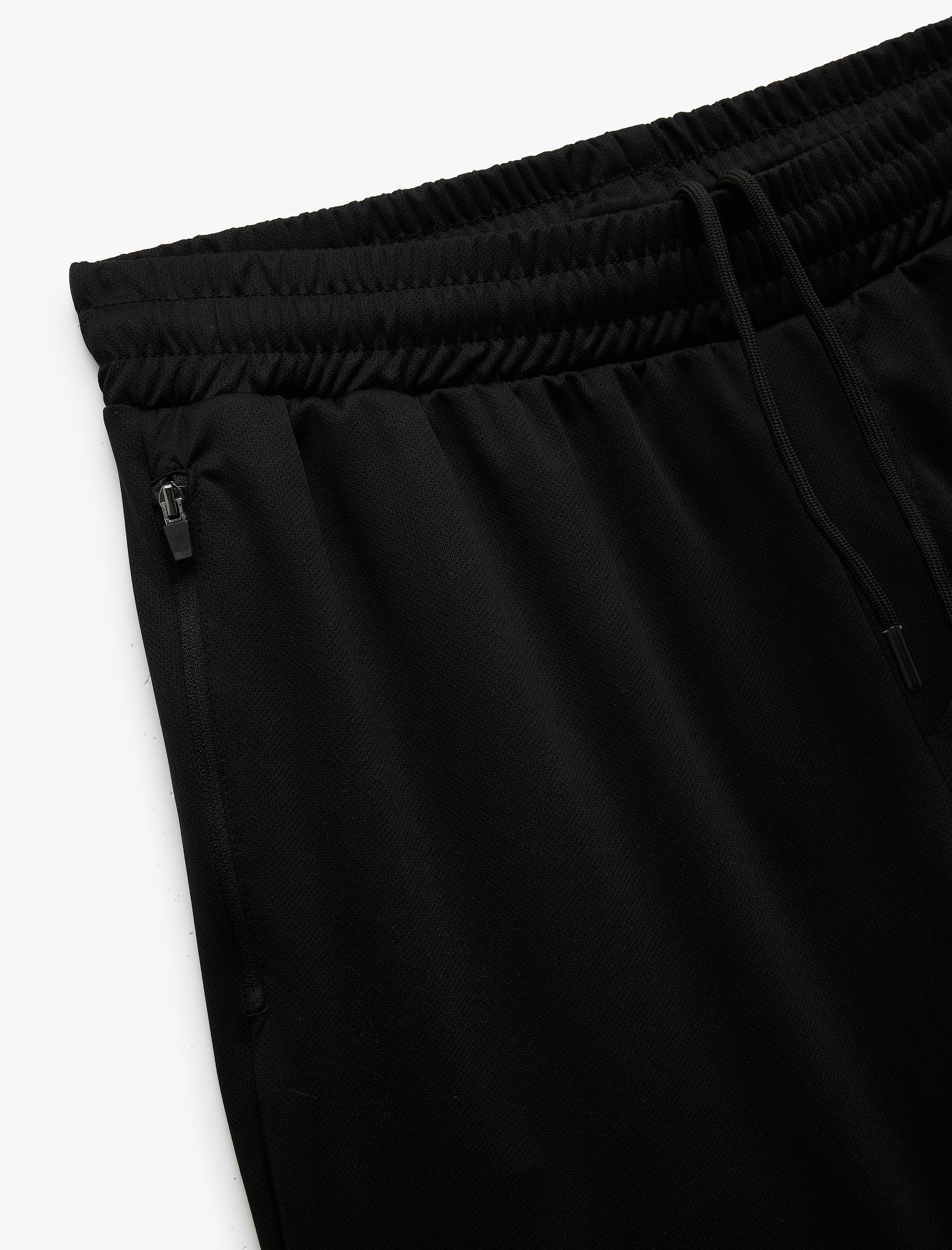 Beli Lastikli Bermuda Fermuarlı Cep Detaylı Oversize Erkek Spor Şort