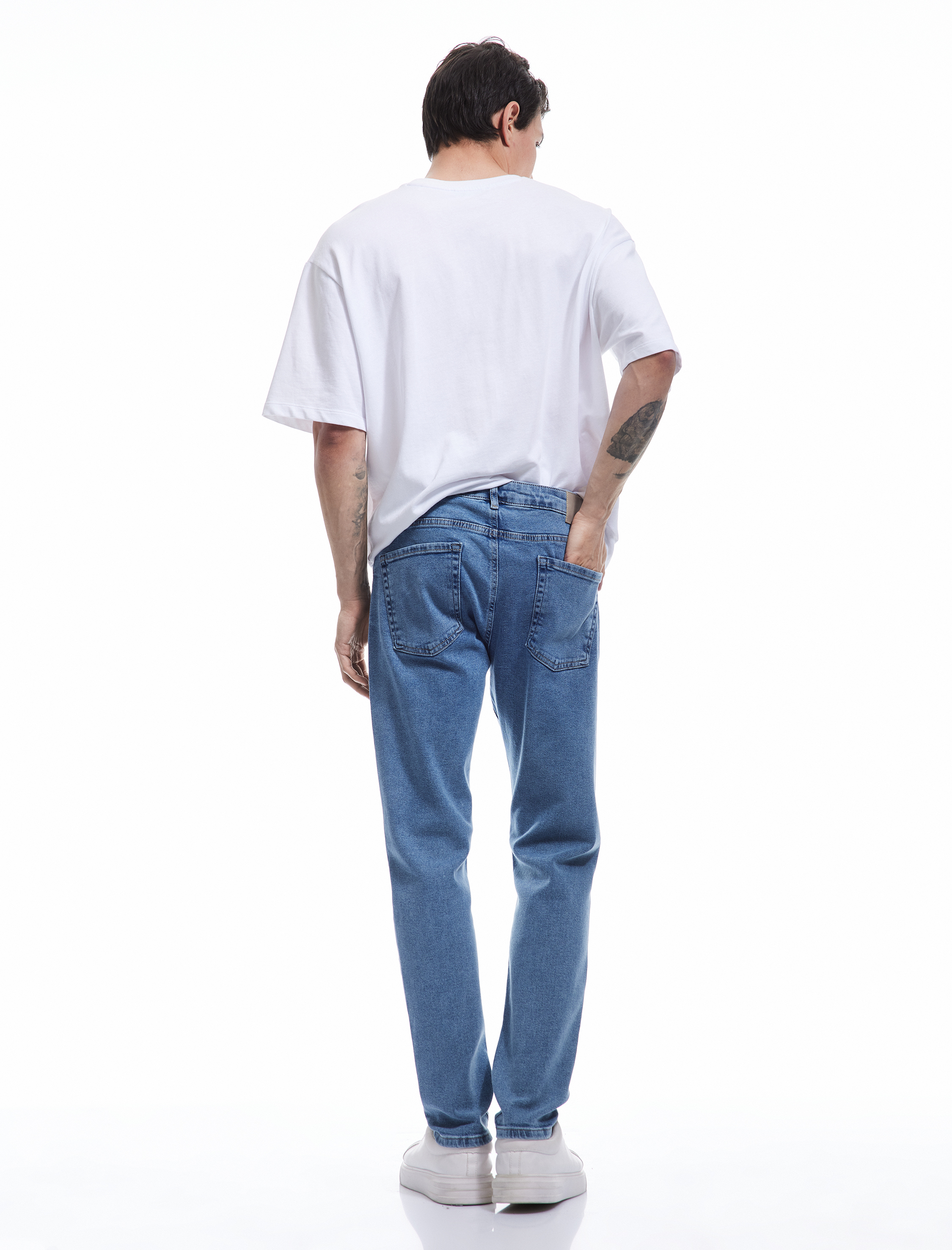   Normal Bel Pamuklu Skinny Fit Jean Pantolon - Michael Jean