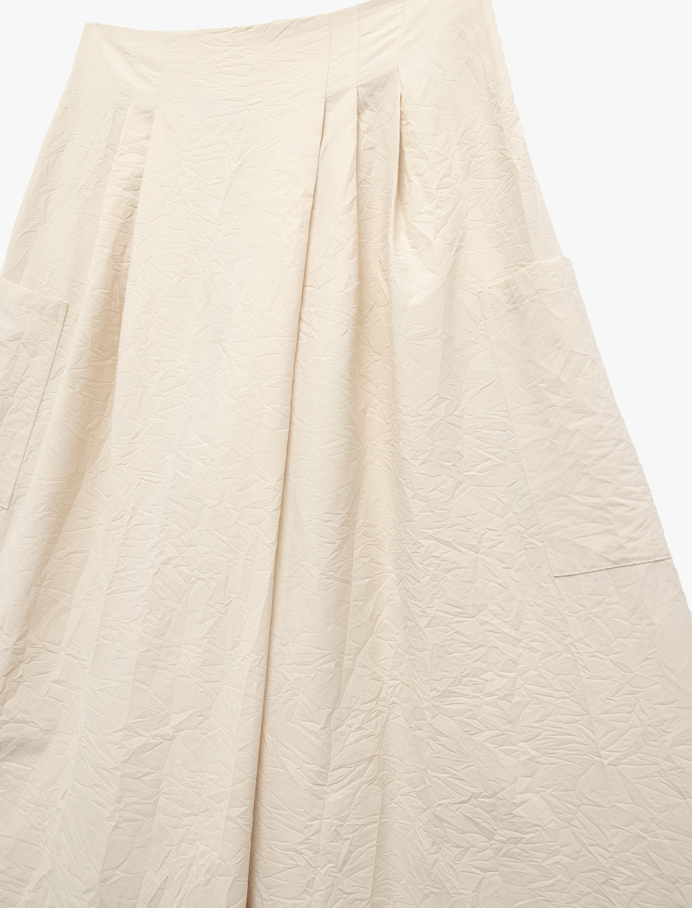   Koton X Sima Tarkan - Rahat Kalıp Cepli Poplin Etek Pantolon