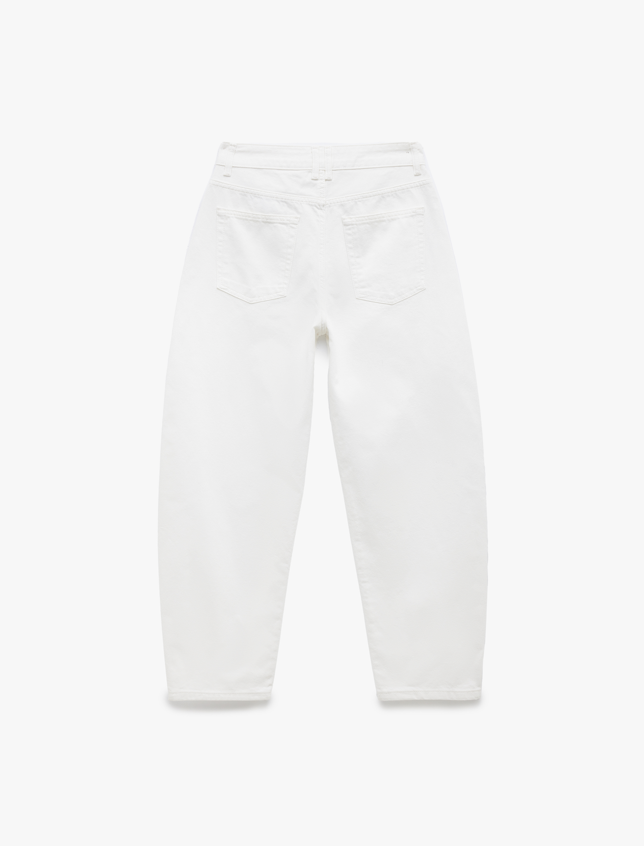   Koton X Sima Tarkan -  Yüksek Bel Pamuklu Barrel Jean Pantolon