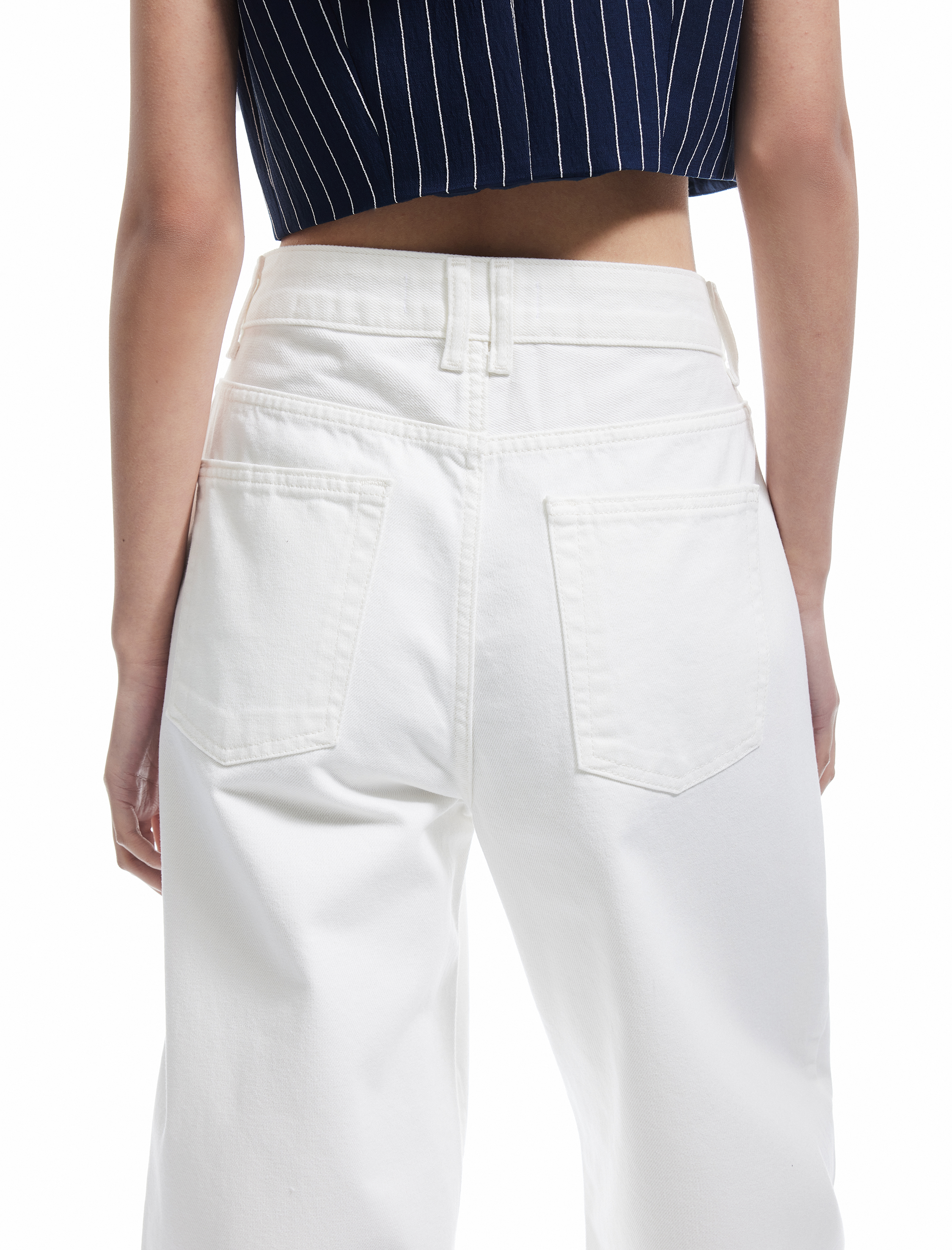   Koton X Sima Tarkan -  Yüksek Bel Pamuklu Barrel Jean Pantolon