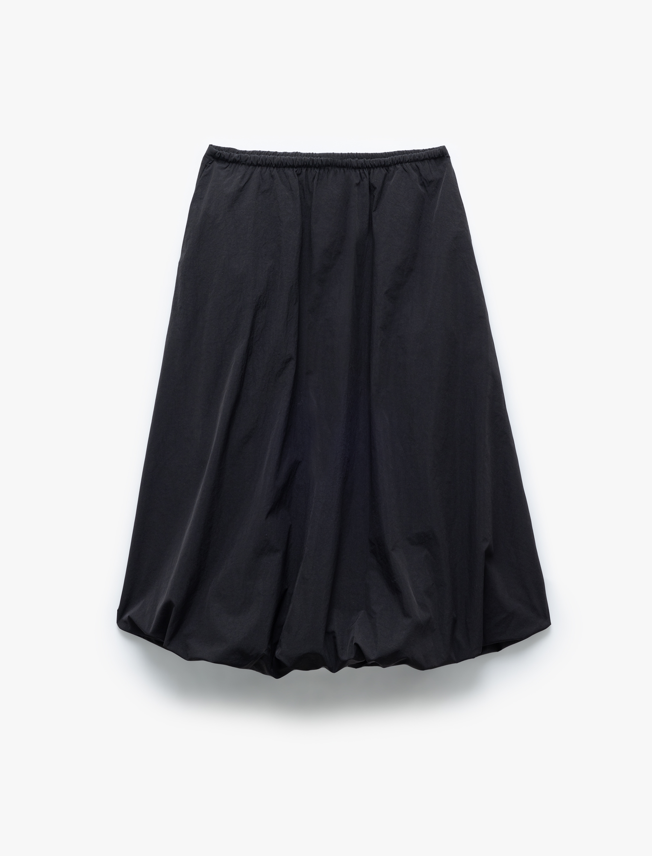   Beli Bağcıklı Paraşüt Kumaş Uzun Balon Etek