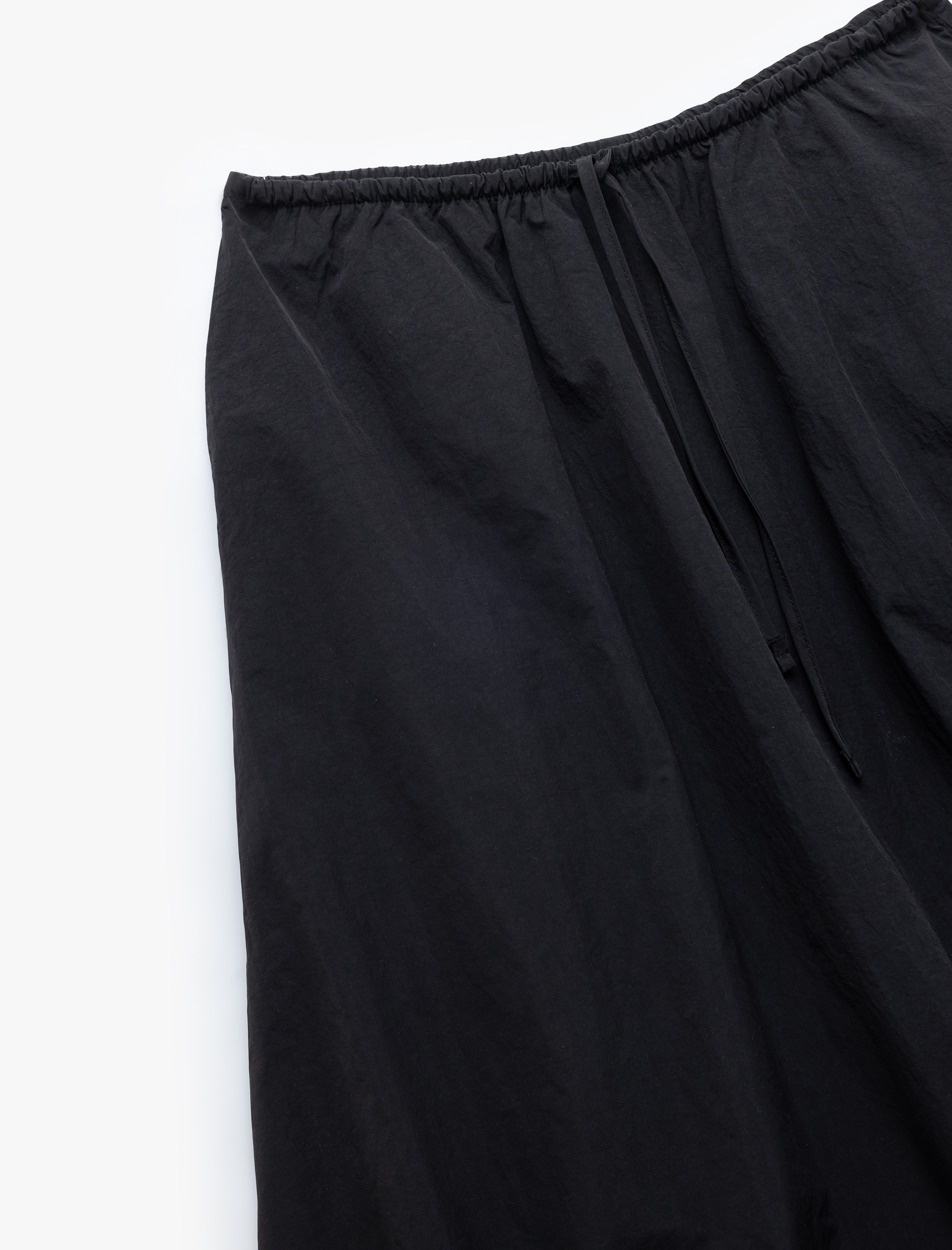   Beli Bağcıklı Paraşüt Kumaş Uzun Balon Etek