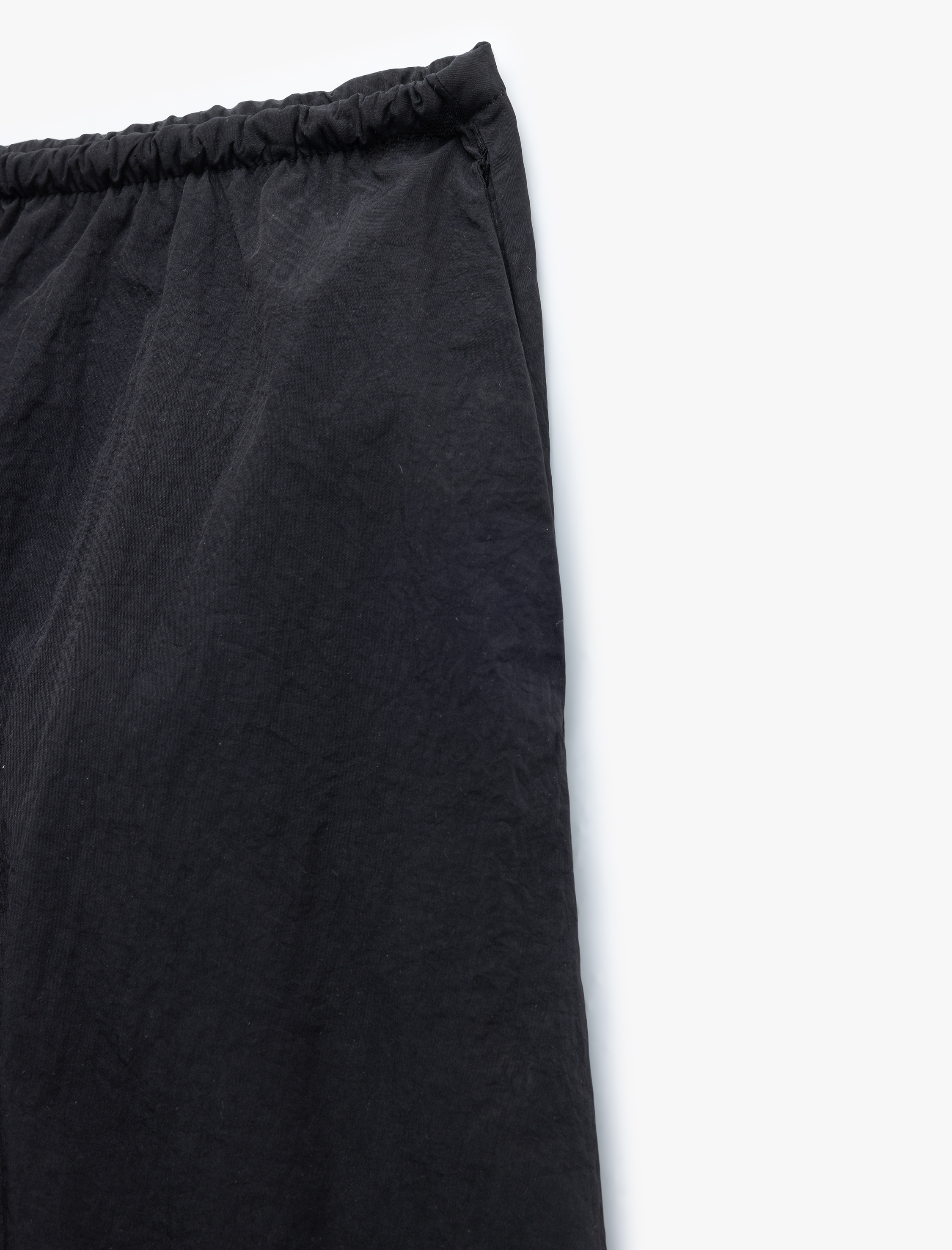   Beli Bağcıklı Paraşüt Kumaş Uzun Balon Etek