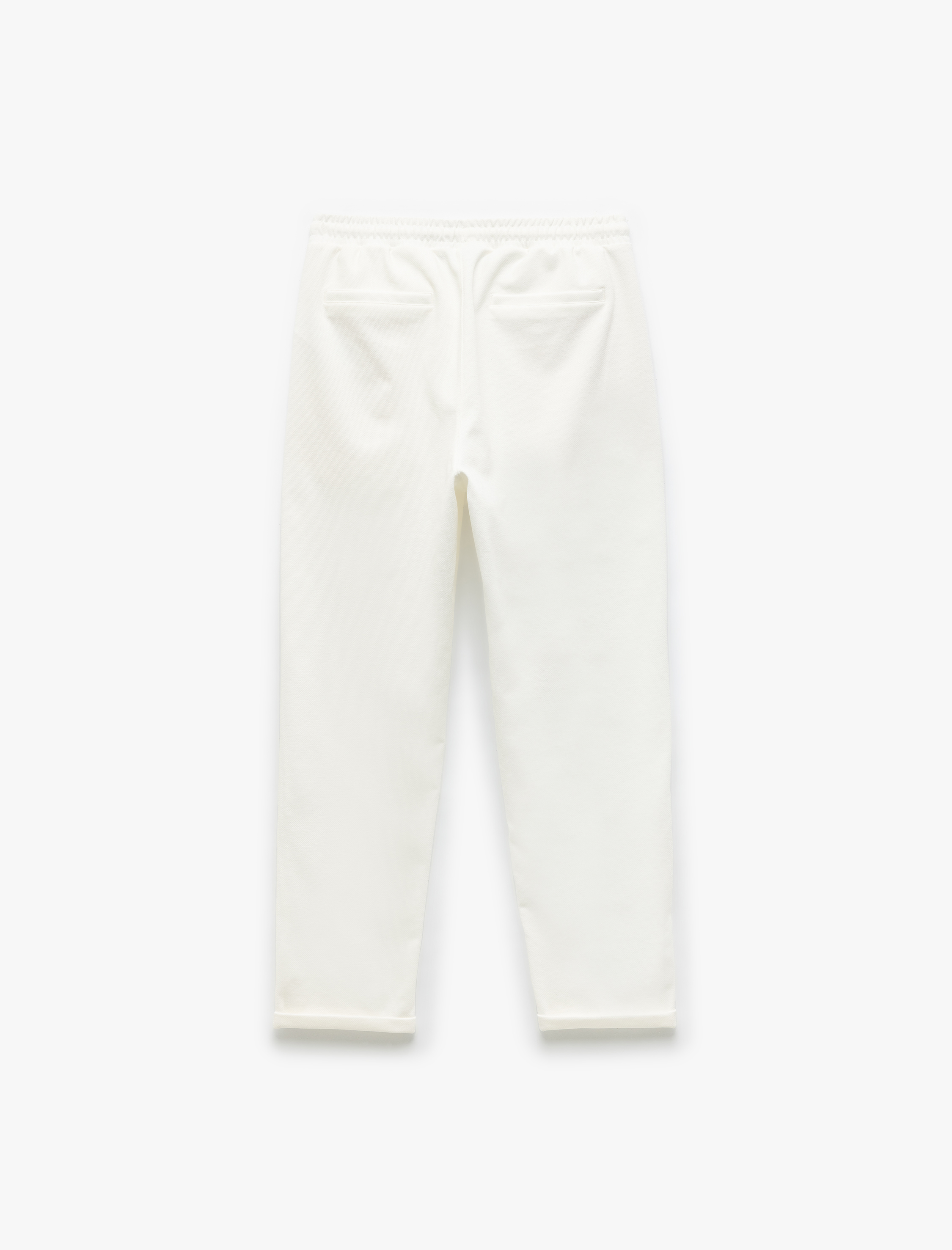   Katlamalı Paça Cep Detaylı Beli Bağcıklı Eşofman Pantolon