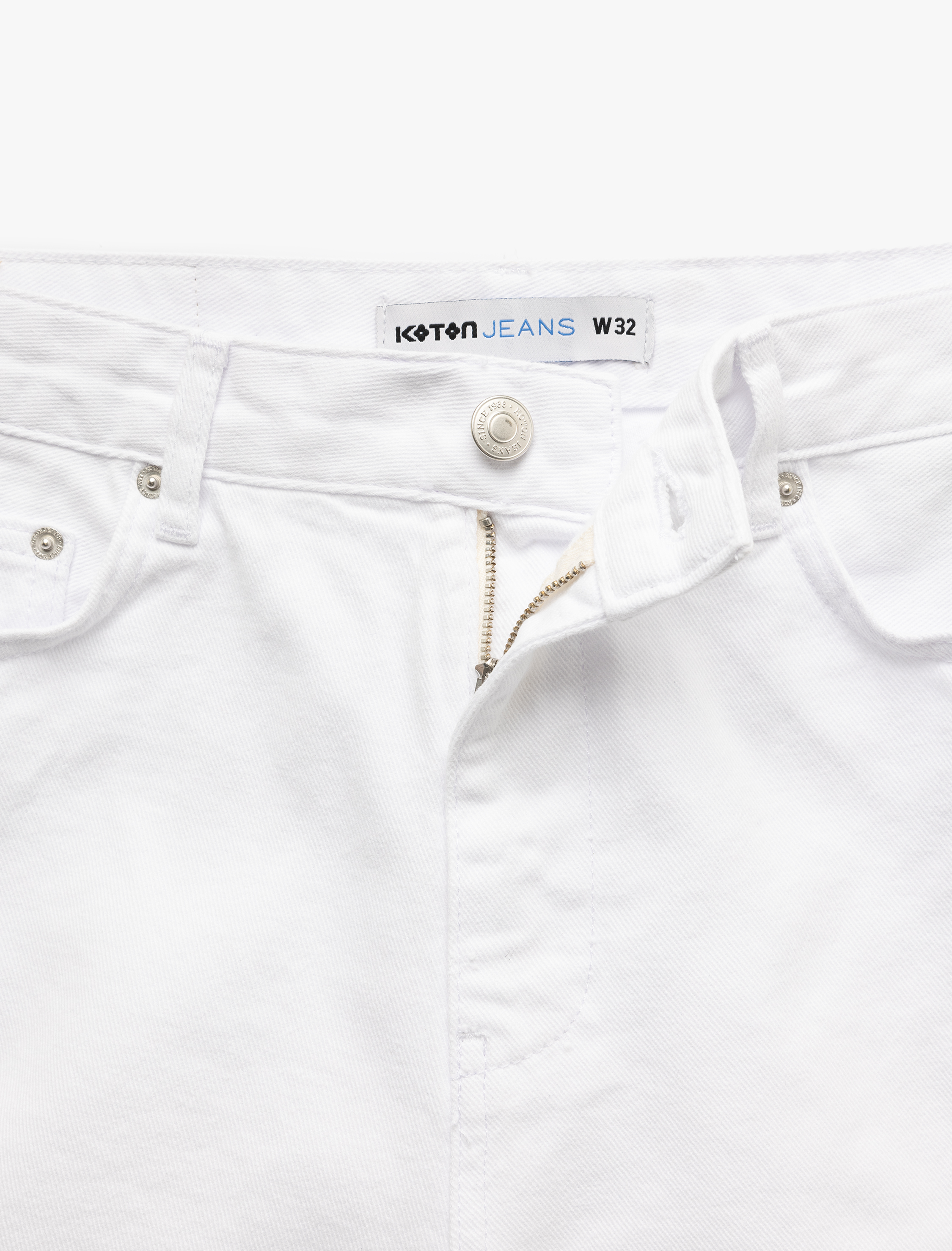   Normal Bel Pamuklu Bermuda Oversize Jean Şort