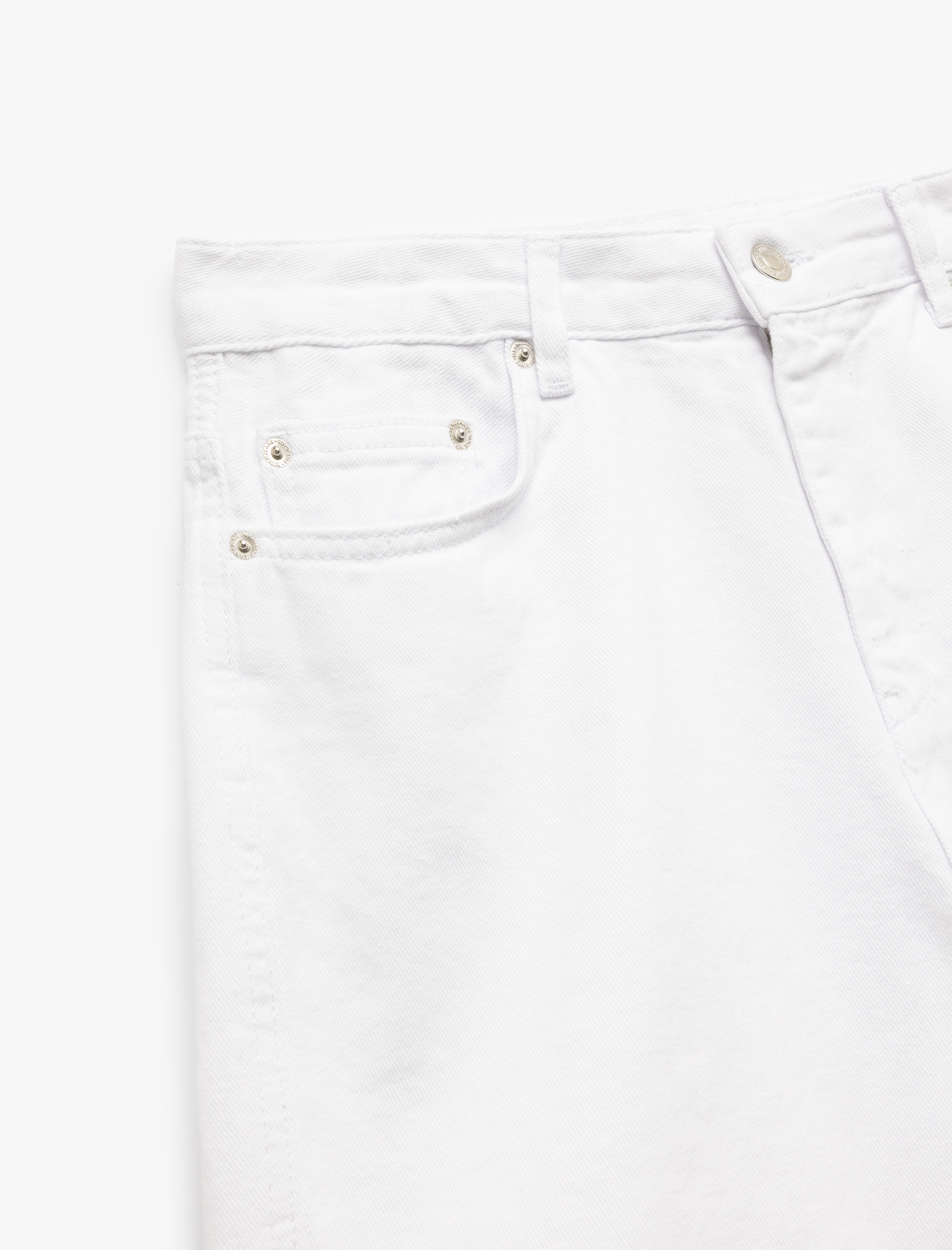   Normal Bel Pamuklu Bermuda Oversize Jean Şort