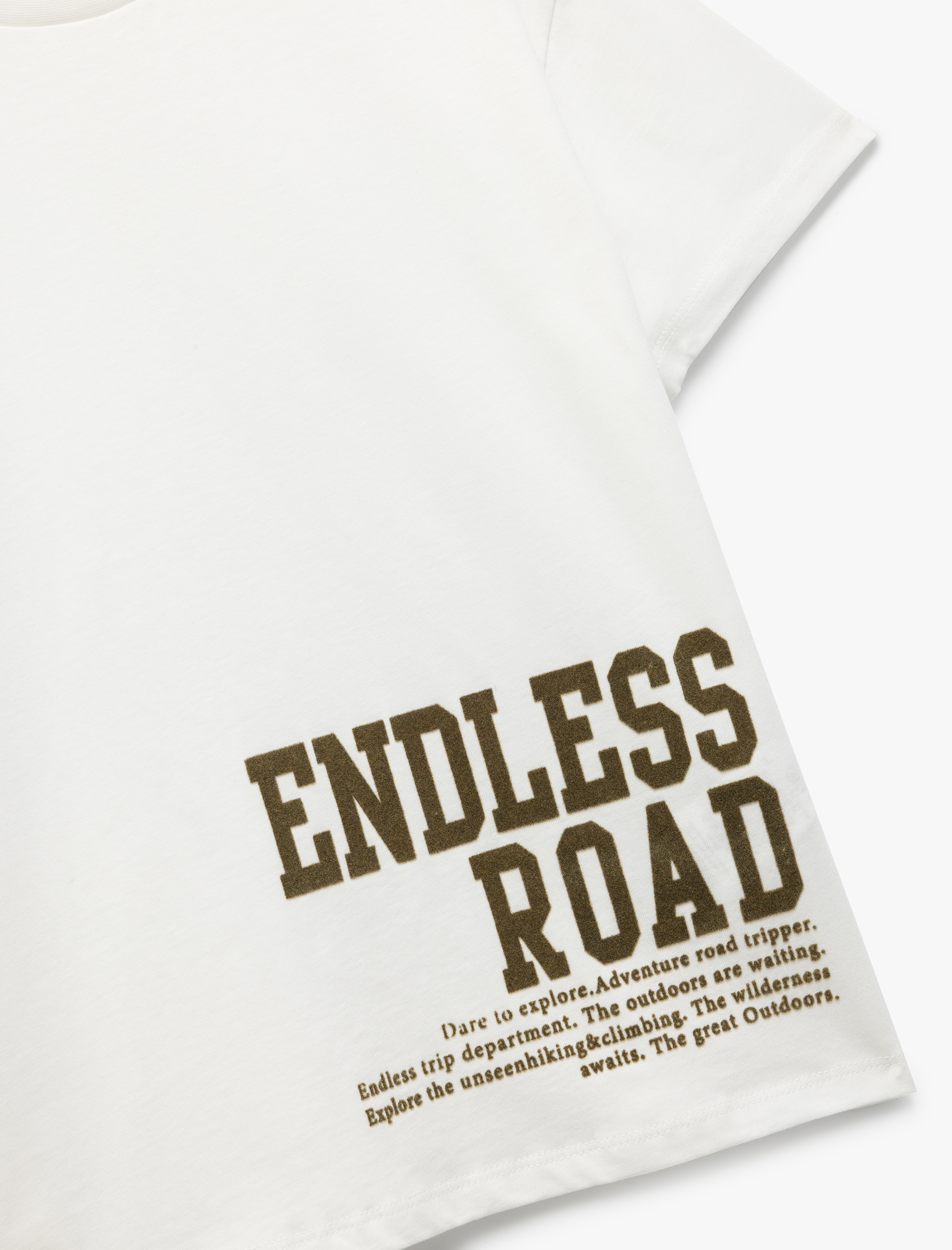  Erkek Çocuk Baskılı Kısa Kollu Bisiklet Yaka Pamuklu Tişört