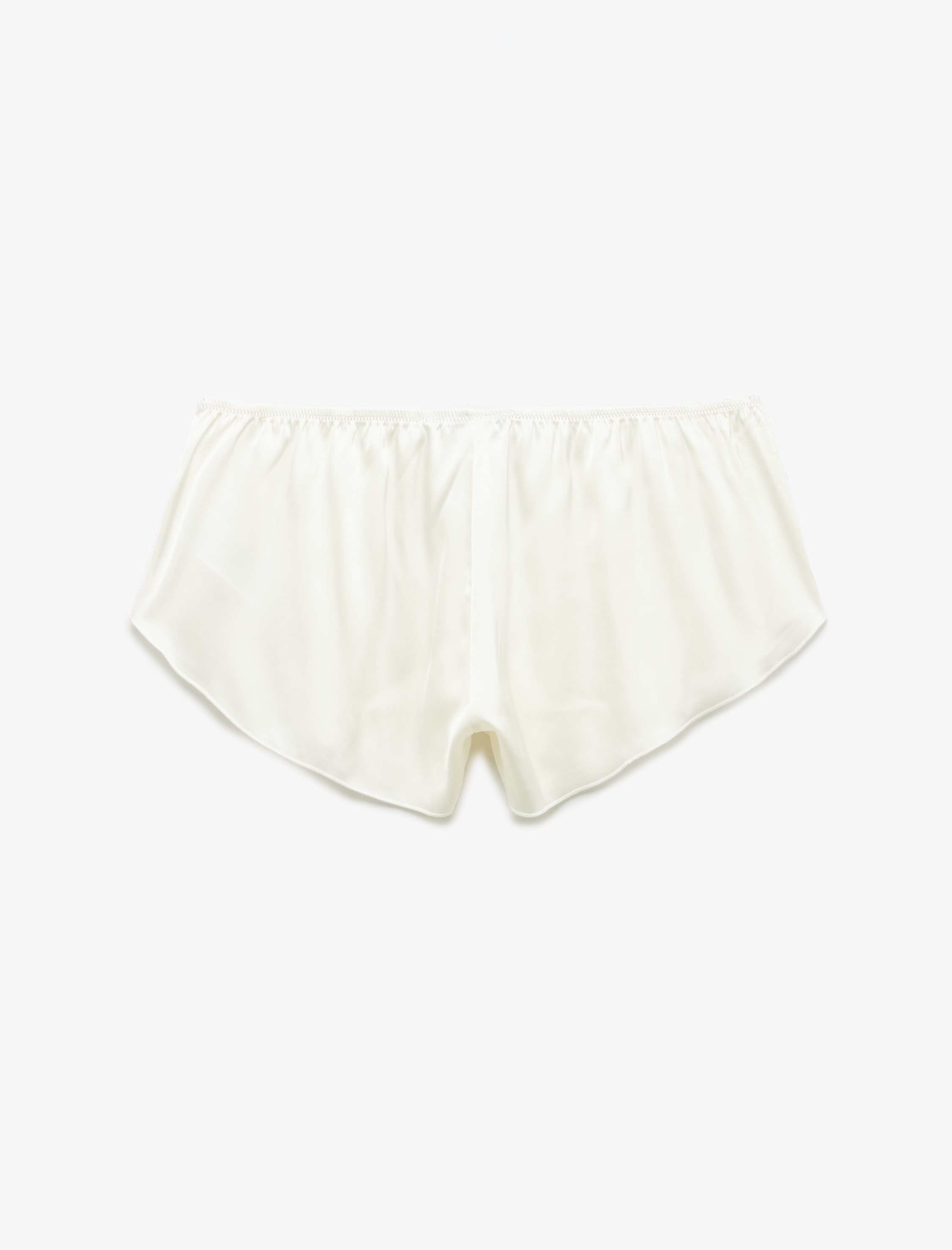   Fiyonk Detaylı Mini Bridal Saten Şort Pijama Altı