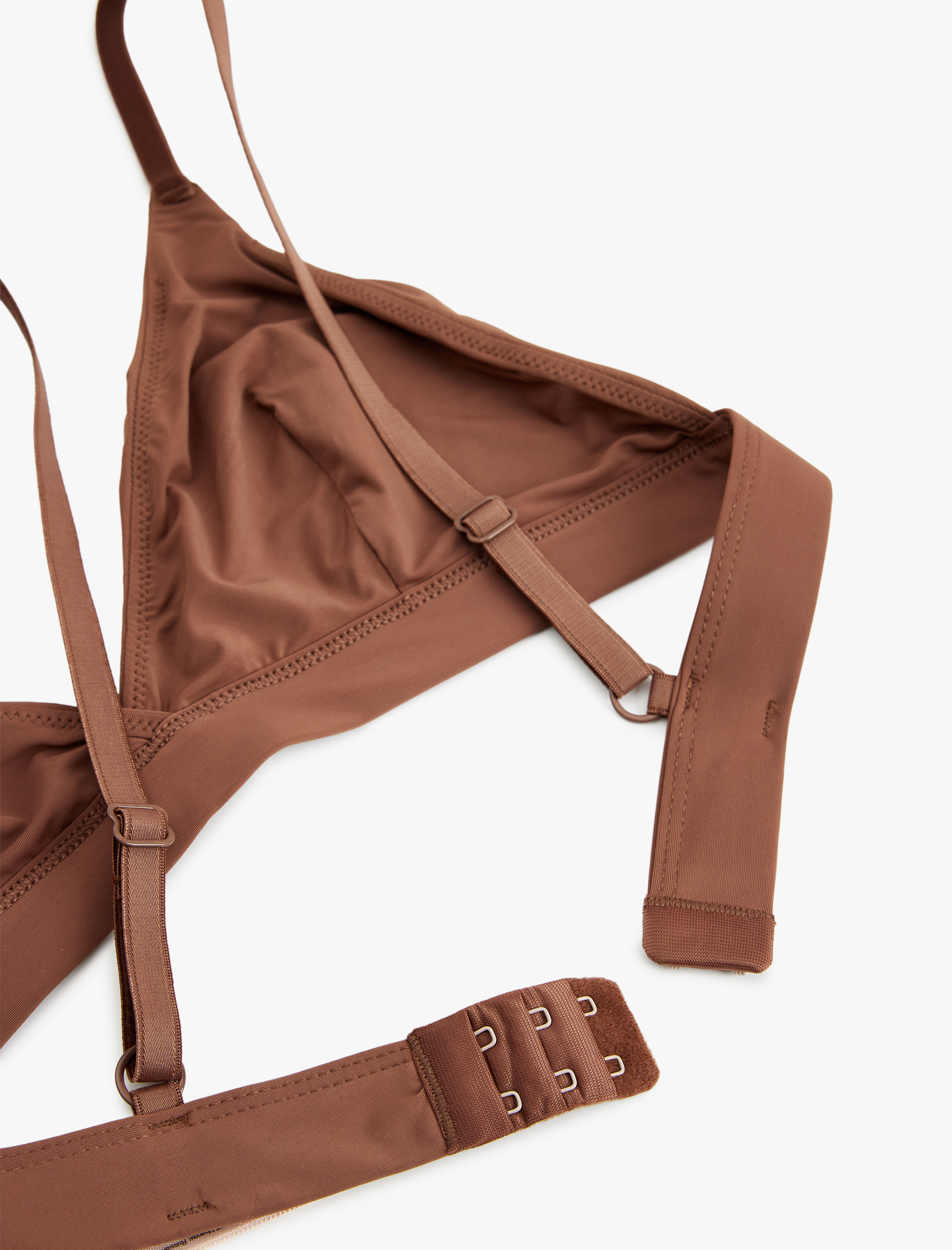   Mikro Kumaş Rahat Kalıp Dolgusuz Balensiz Kadın Bralet Sütyen