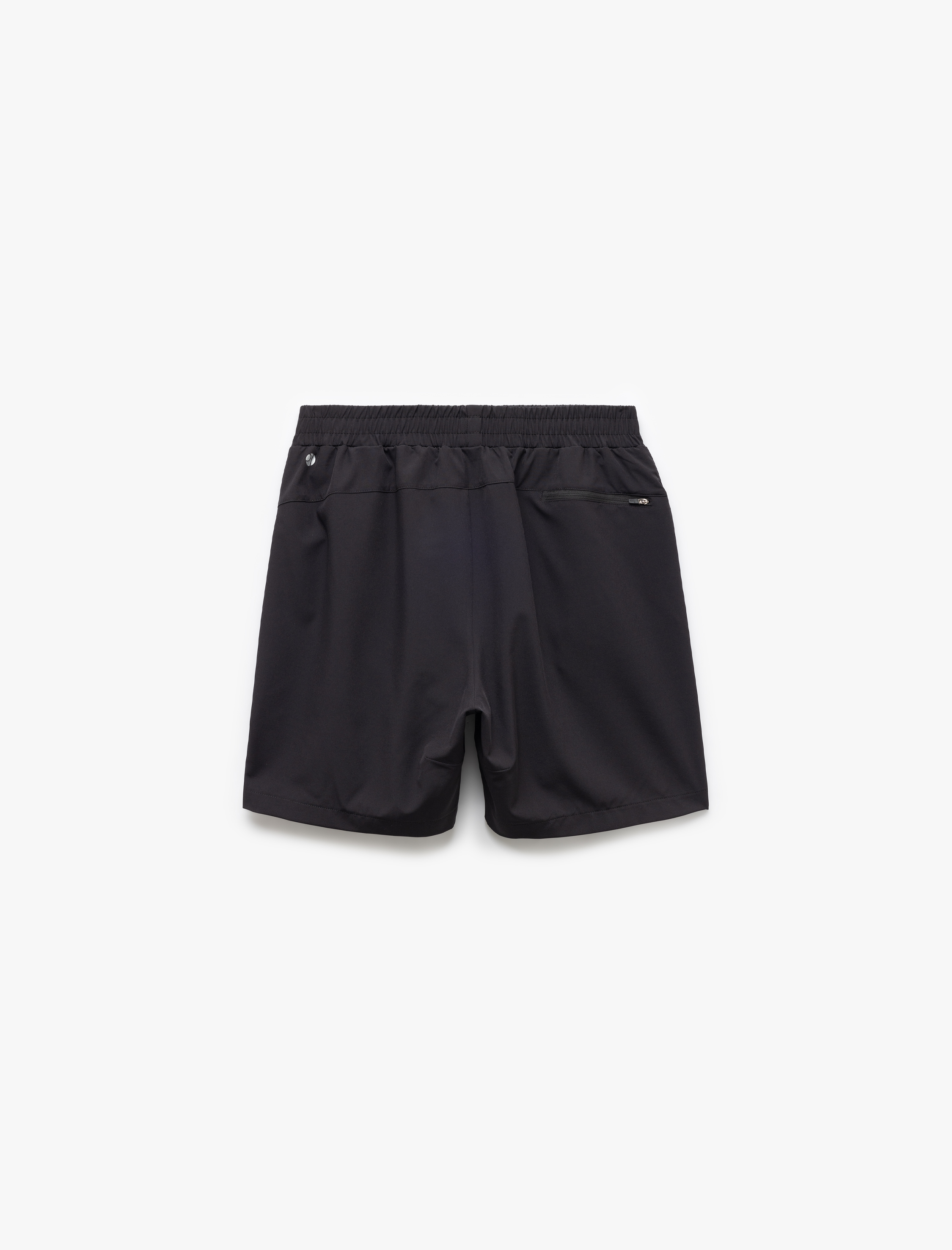   Fermuarlı Cep Detaylı Paraşüt Kumaş Beli Lastikli Spor Şort