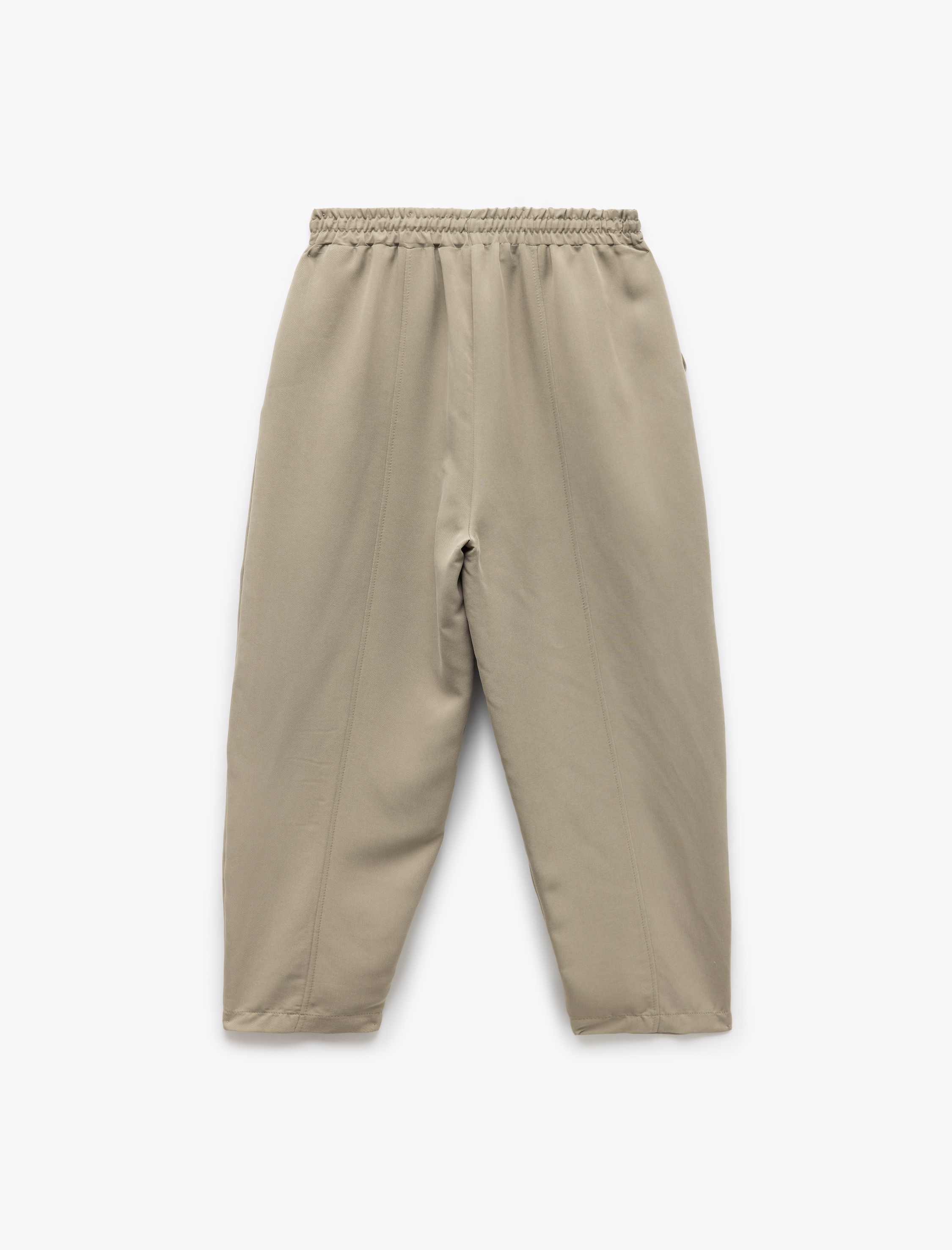   Modal Kumaş Beli Lastikli Bağlamalı Cepli Balon Fit Pantolon