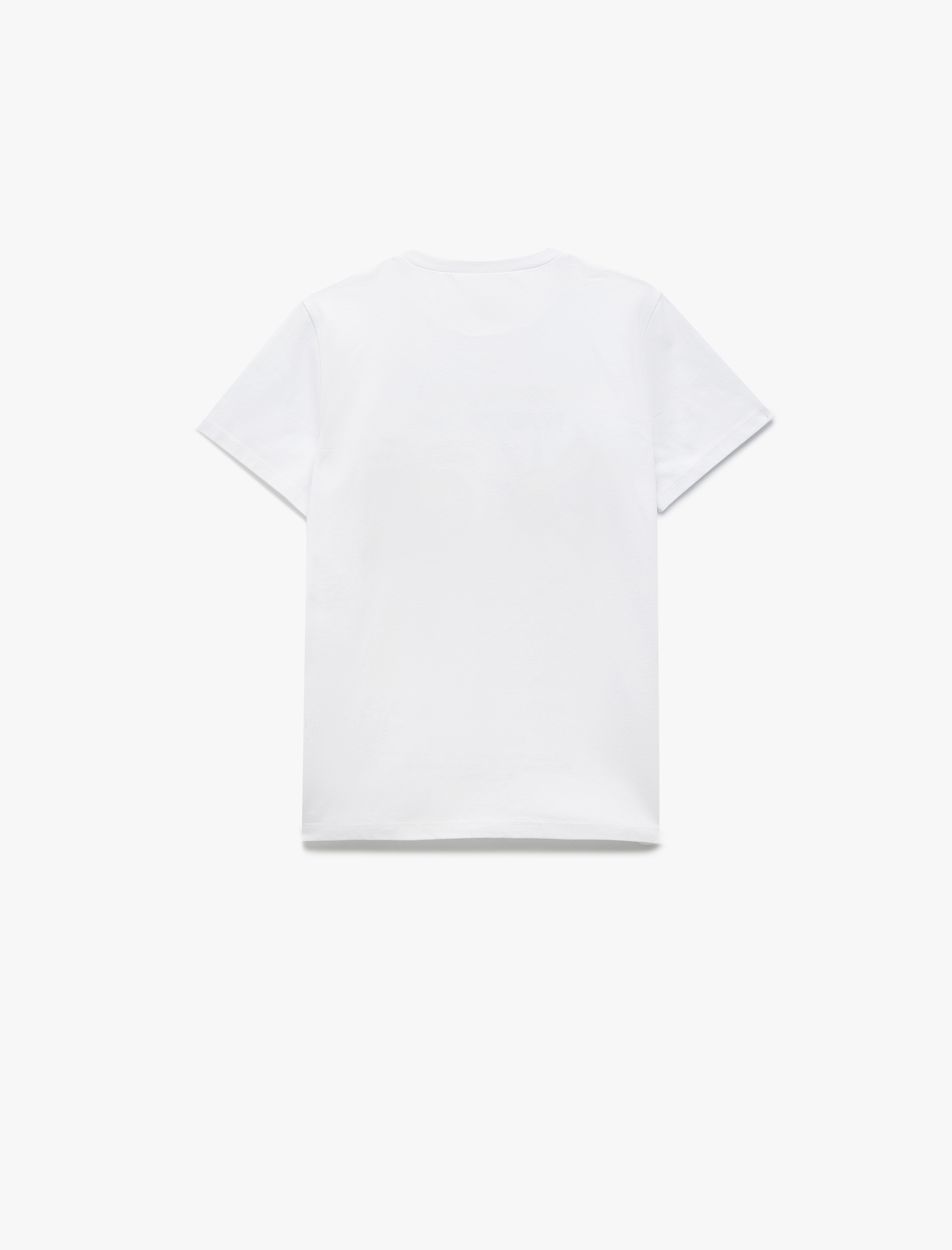  Erkek Çocuk Kısa Kollu Bisiklet Yaka Pamuklu Baskılı Tişört