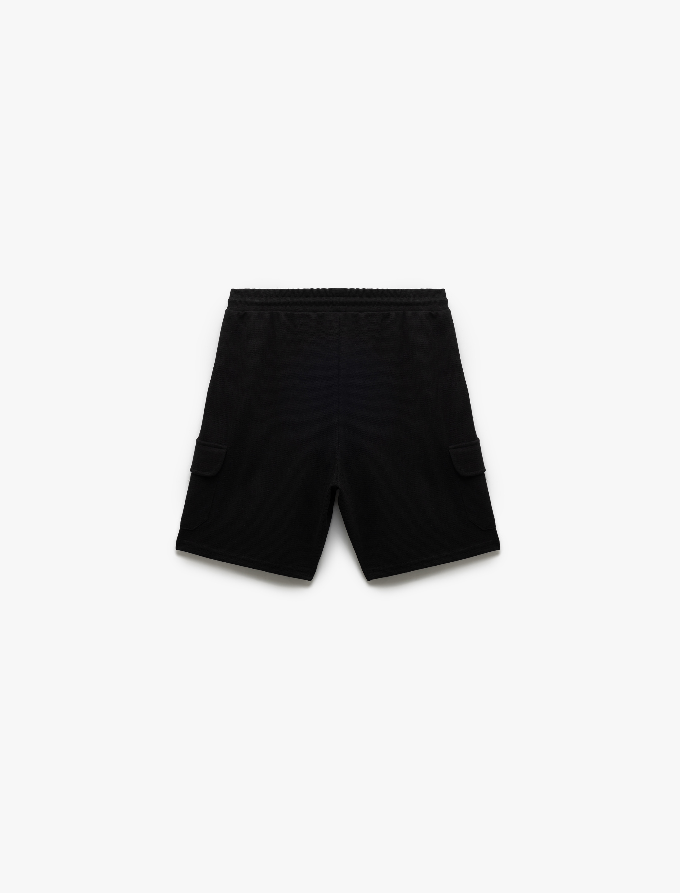   Beli Bağcıklı Kargo Cepli Spor Şort