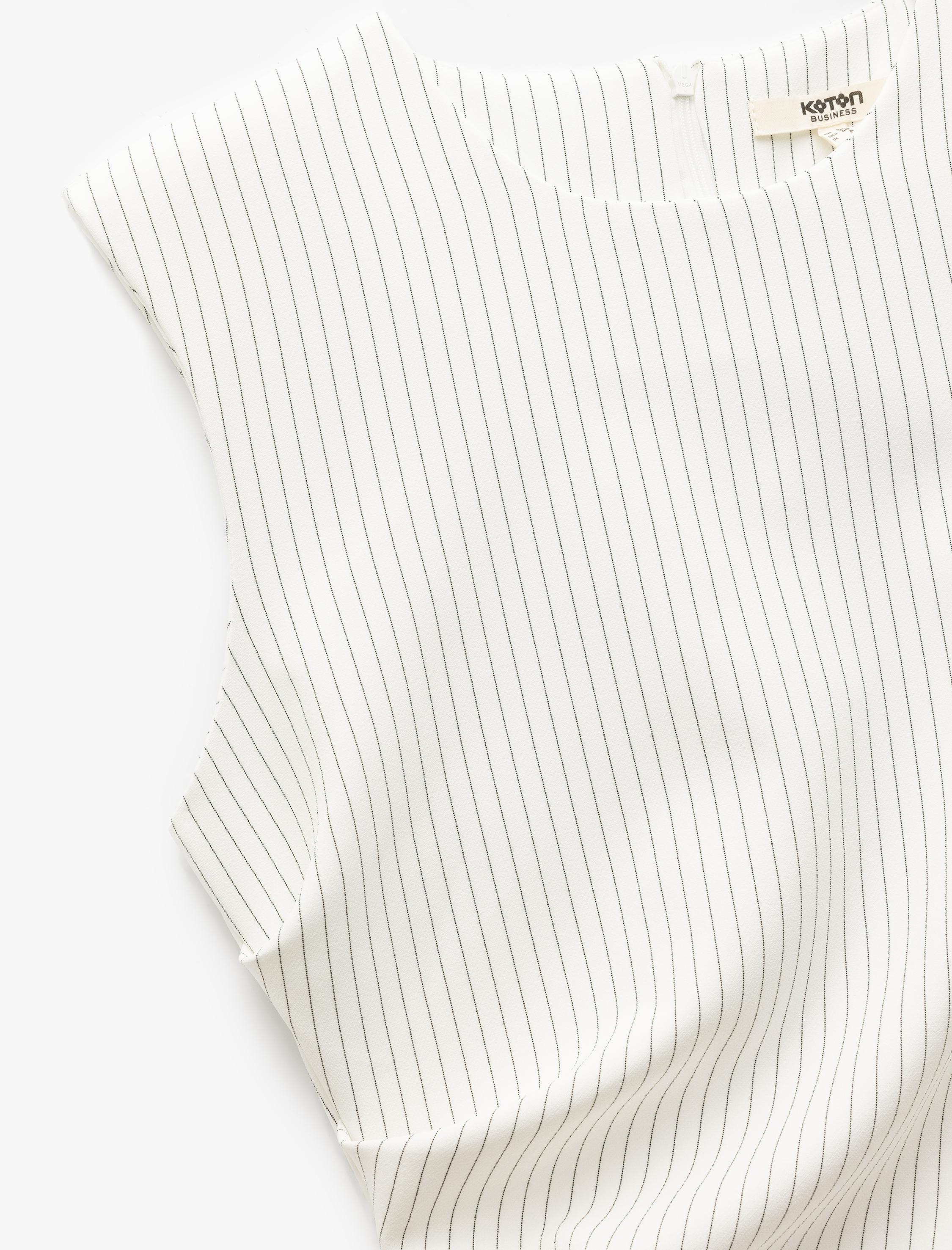   Kolsuz Bisiklet Yaka Drape Detaylı A Kesim Kruvaze Diz Üstü Elbise