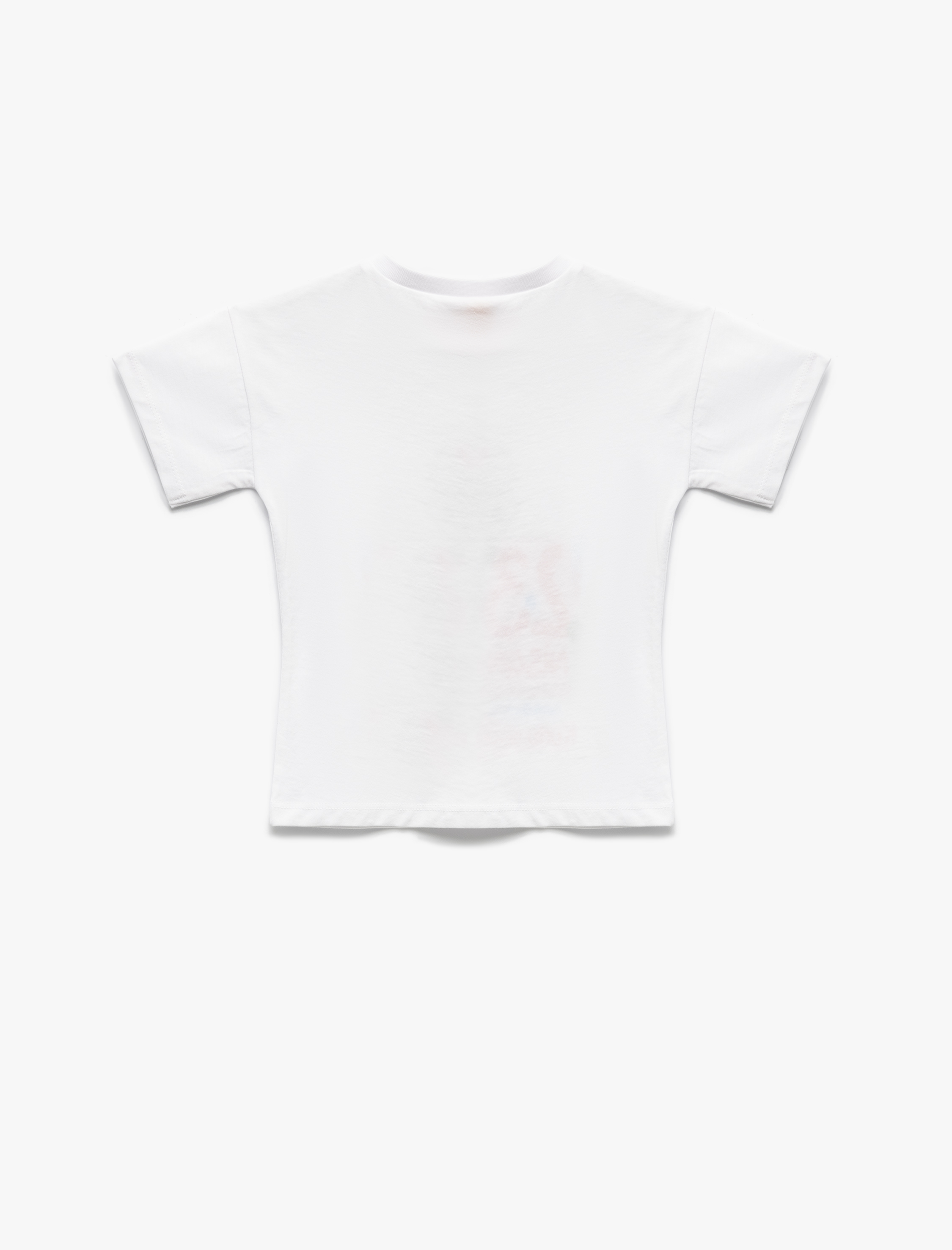  Erkek Bebek Pamuklu Kısa Kollu Bisiklet Yaka Atatürk ve 23 Nisan Baskılı Tişört