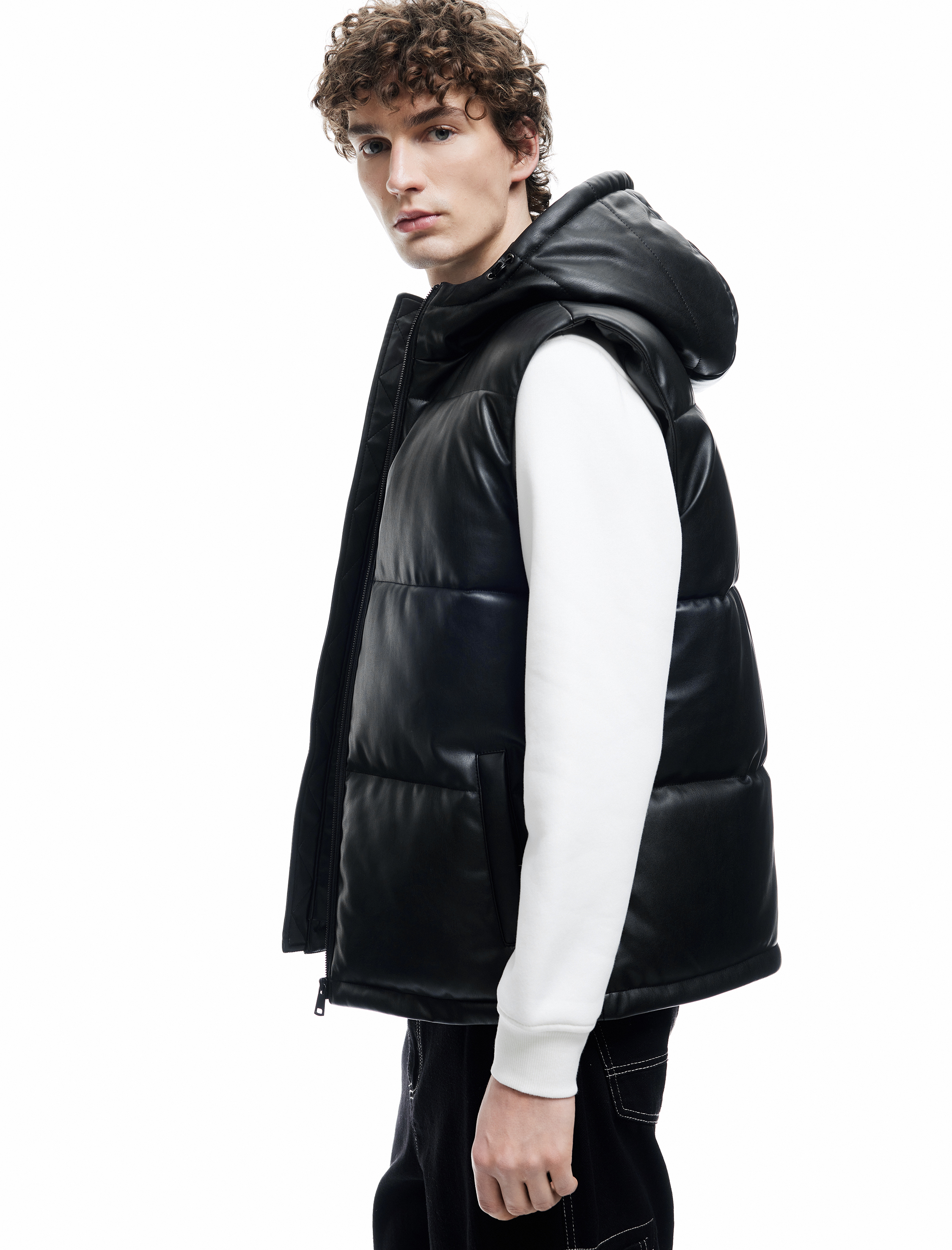   Kapüşonlu Cepli Şişme Yelek