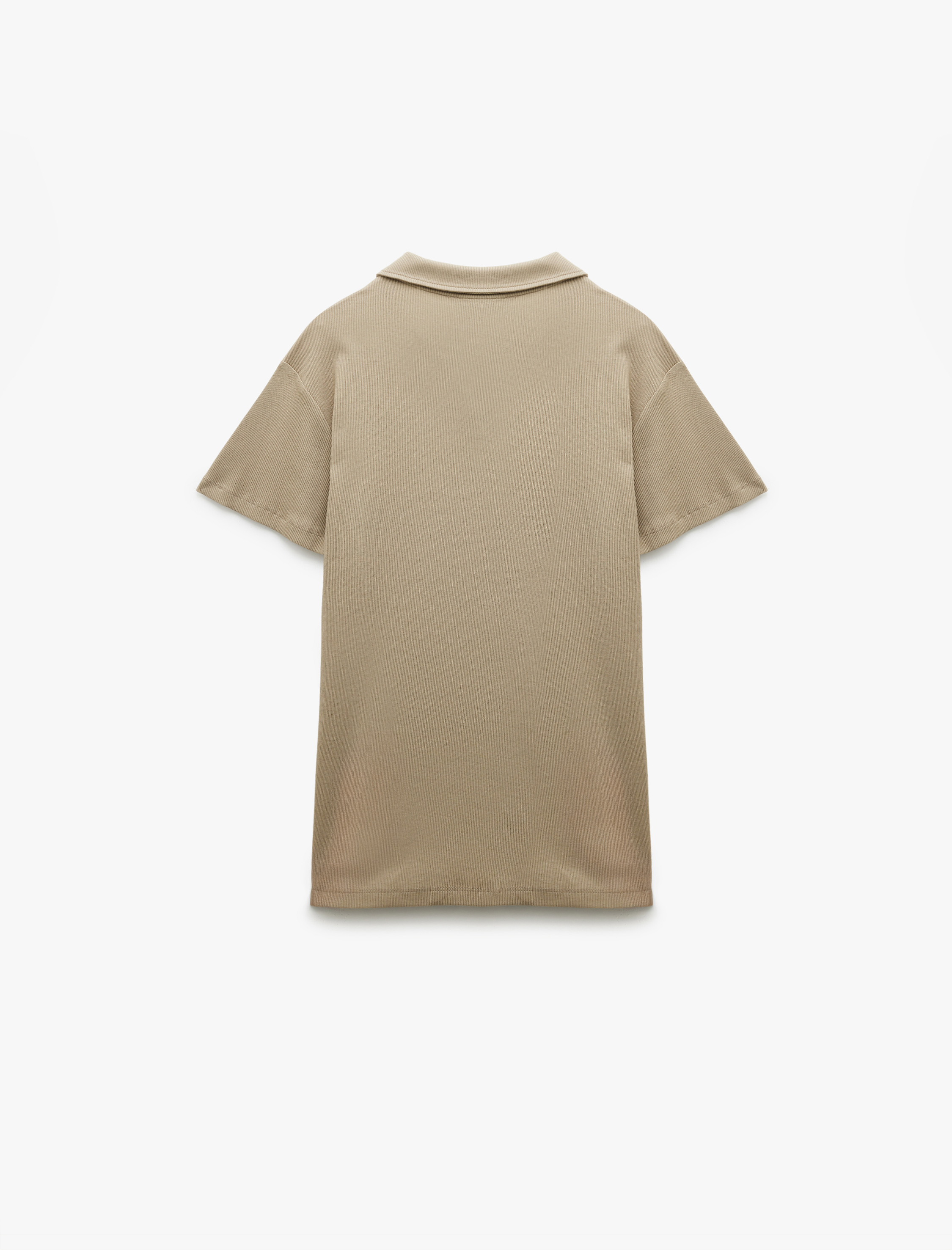   Pamuklu Kısa Kollu Slim Fit Basic Polo Tişört