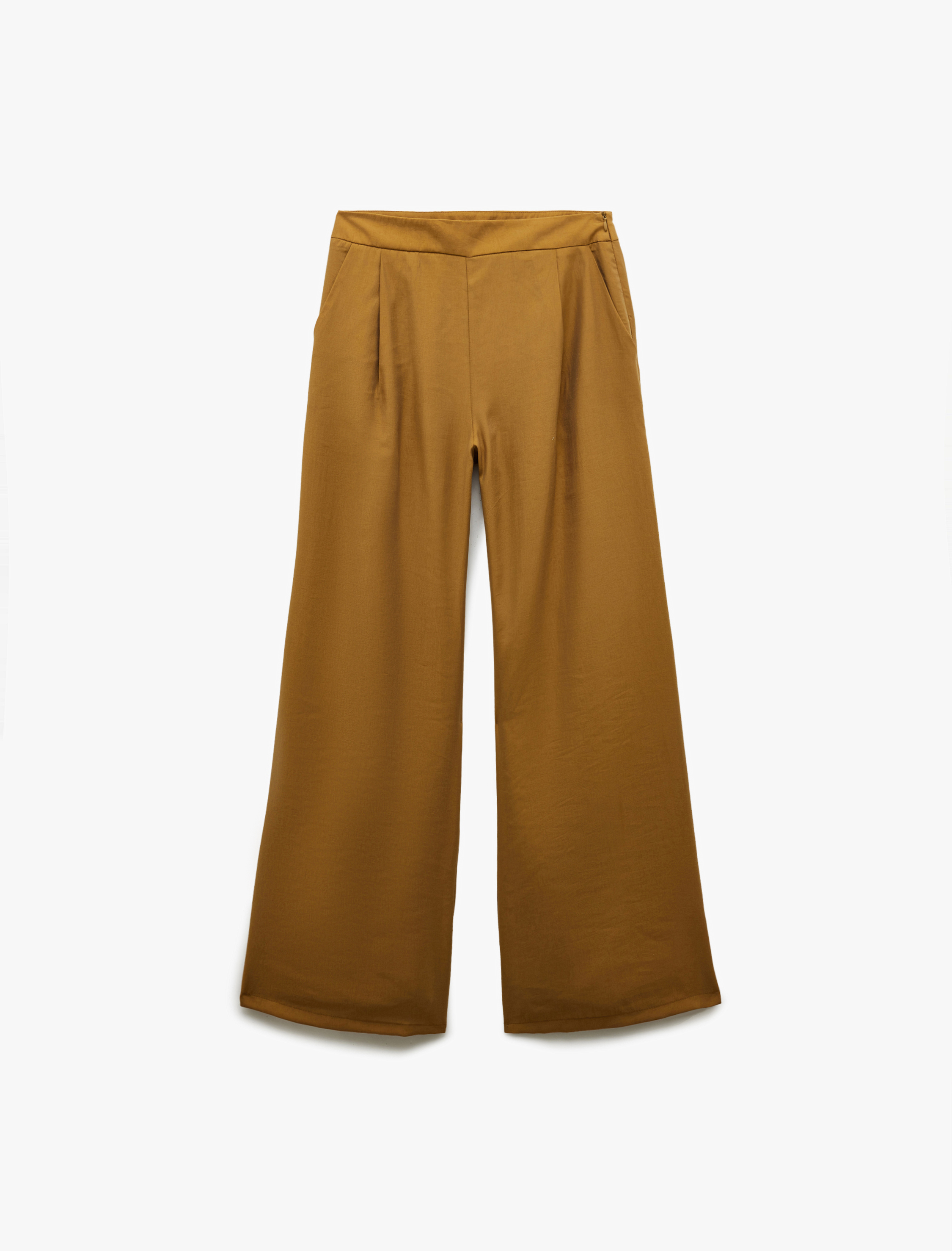   Koton X Sima Tarkan - Modal Kumaş Cepli Geniş Paça Palazzo Pantolon