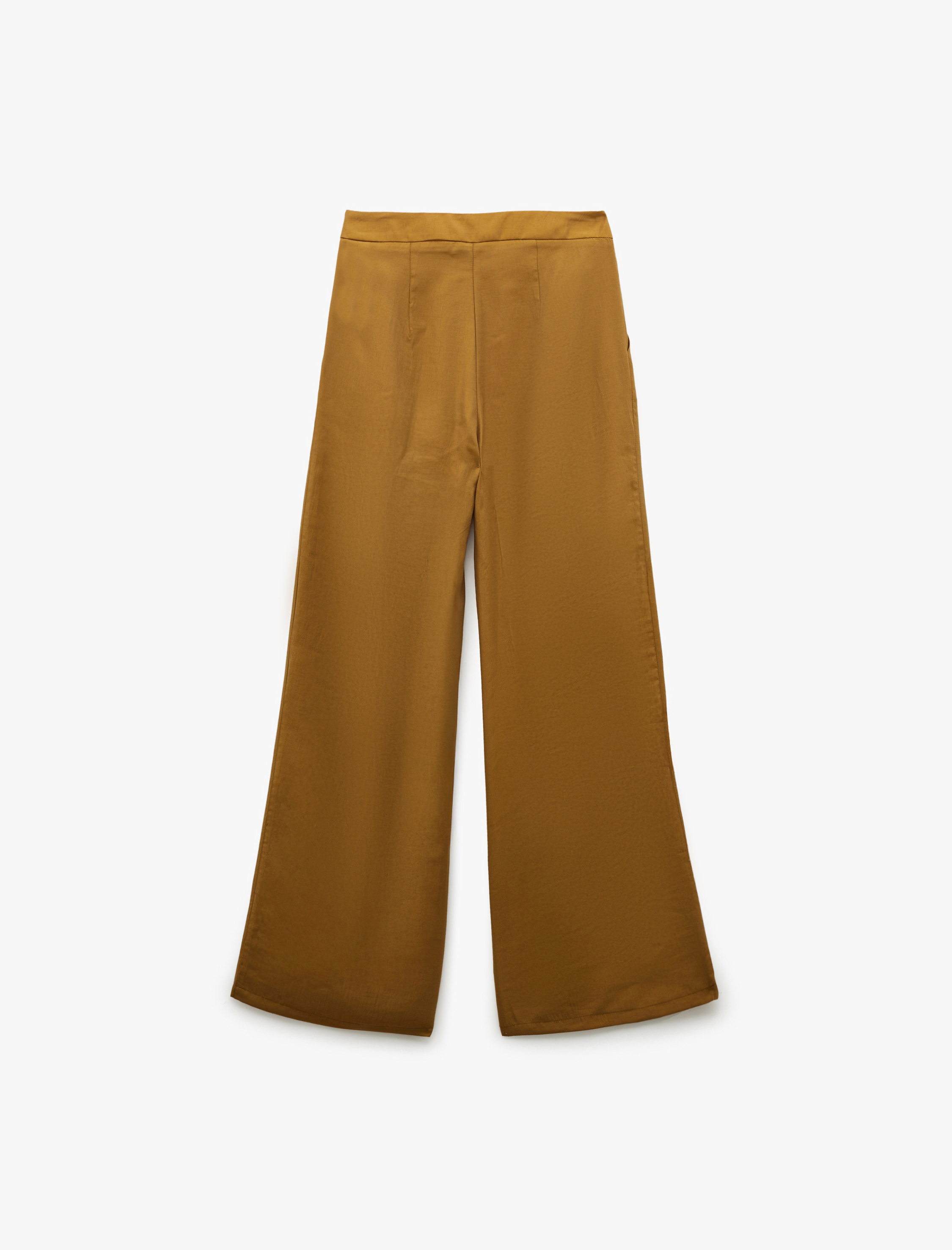   Koton X Sima Tarkan - Modal Kumaş Cepli Geniş Paça Palazzo Pantolon