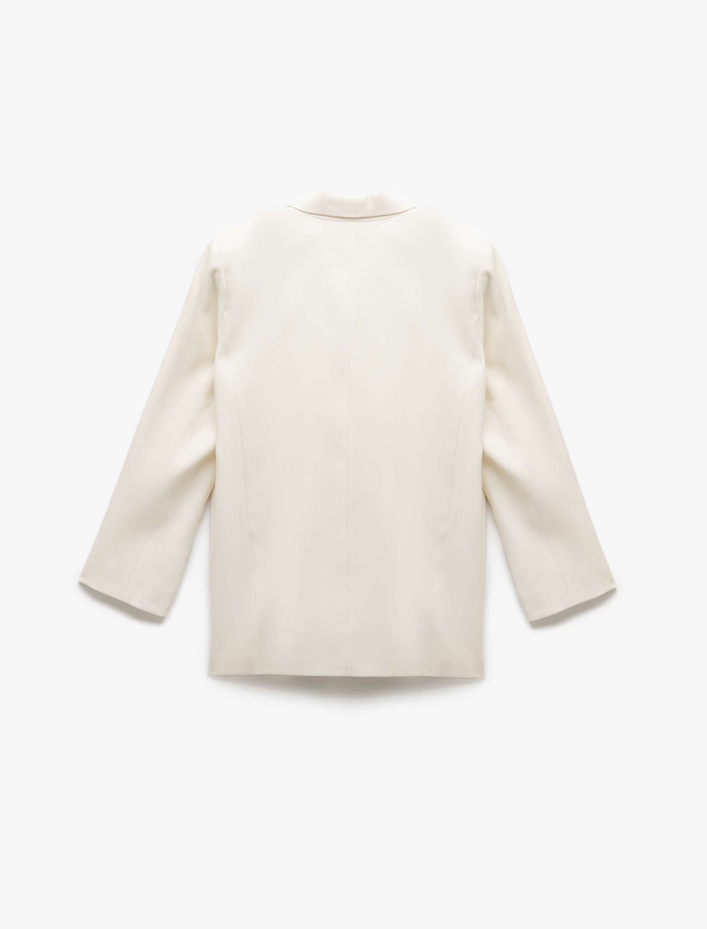   Koton X Sima Tarkan - Uzun Kollu Cepli Kruvaze Blazer Ceket