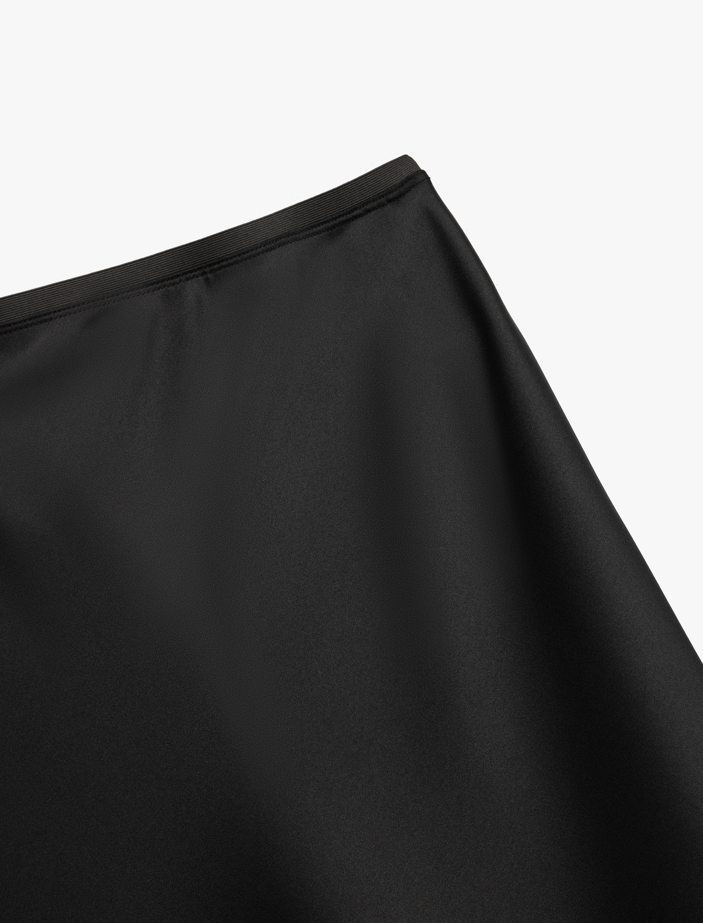   Standart Bel Midi Boy A Kesim Saten Etek