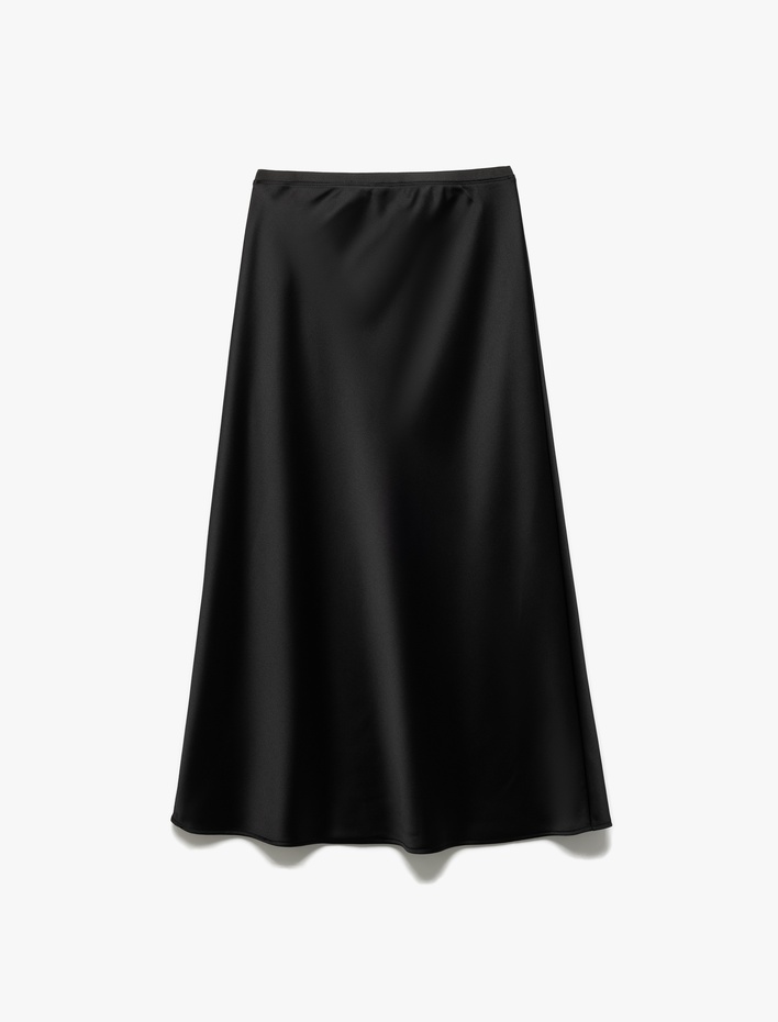  Standart Bel Midi Boy A Kesim Saten Etek