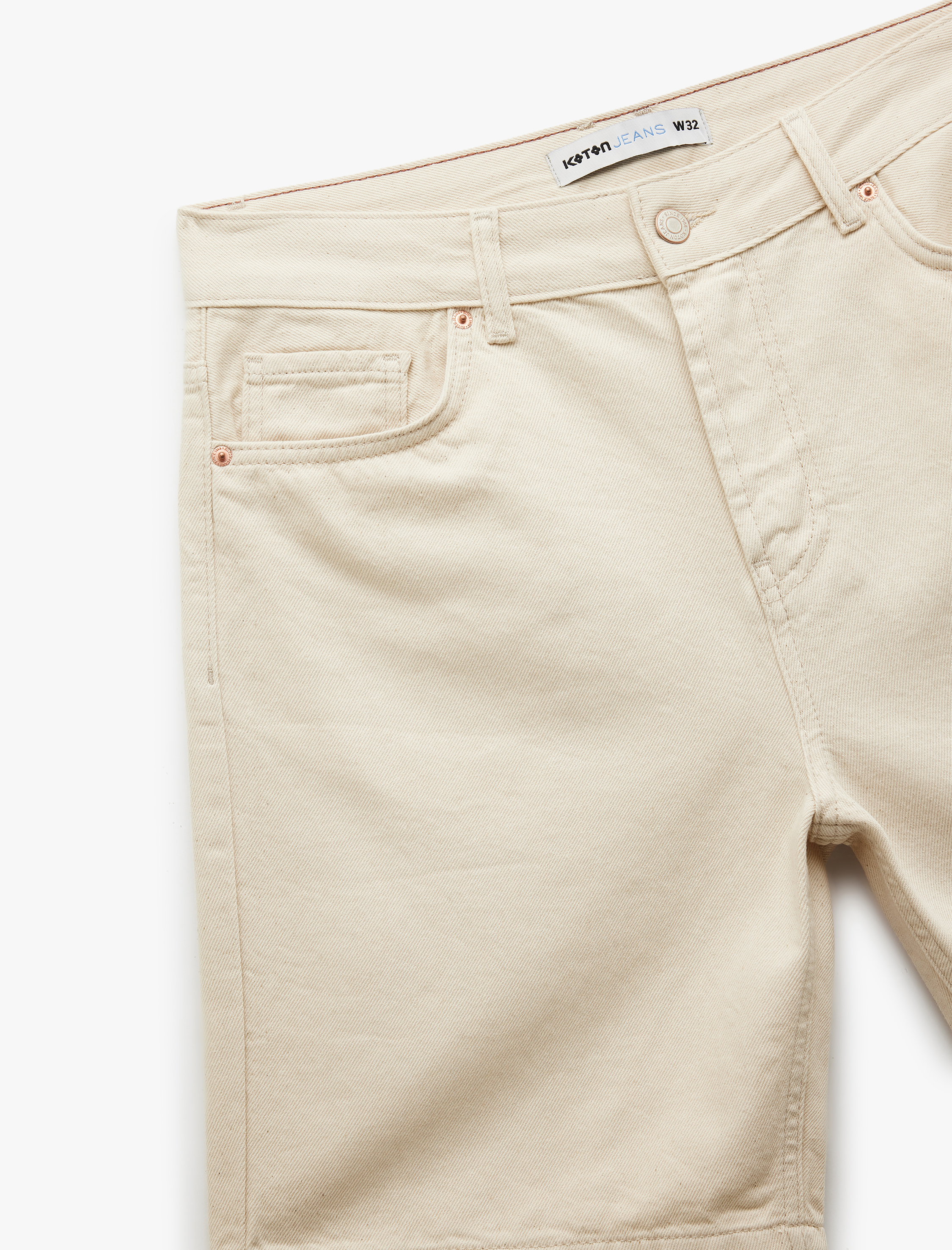   Pamuklu Normal Bel Rahat Kesim Denim Şort