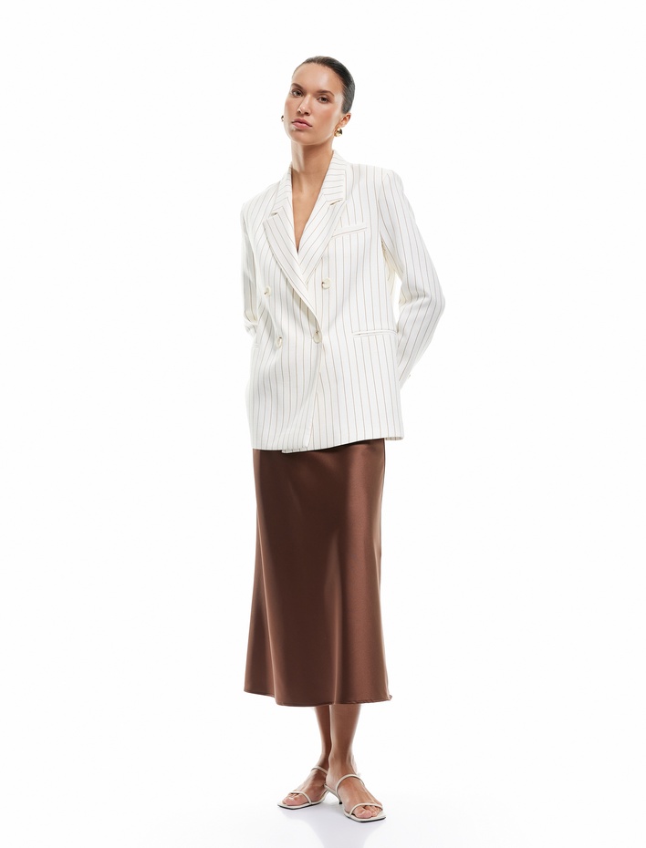  Standart Bel Midi Boy A Kesim Saten Etek