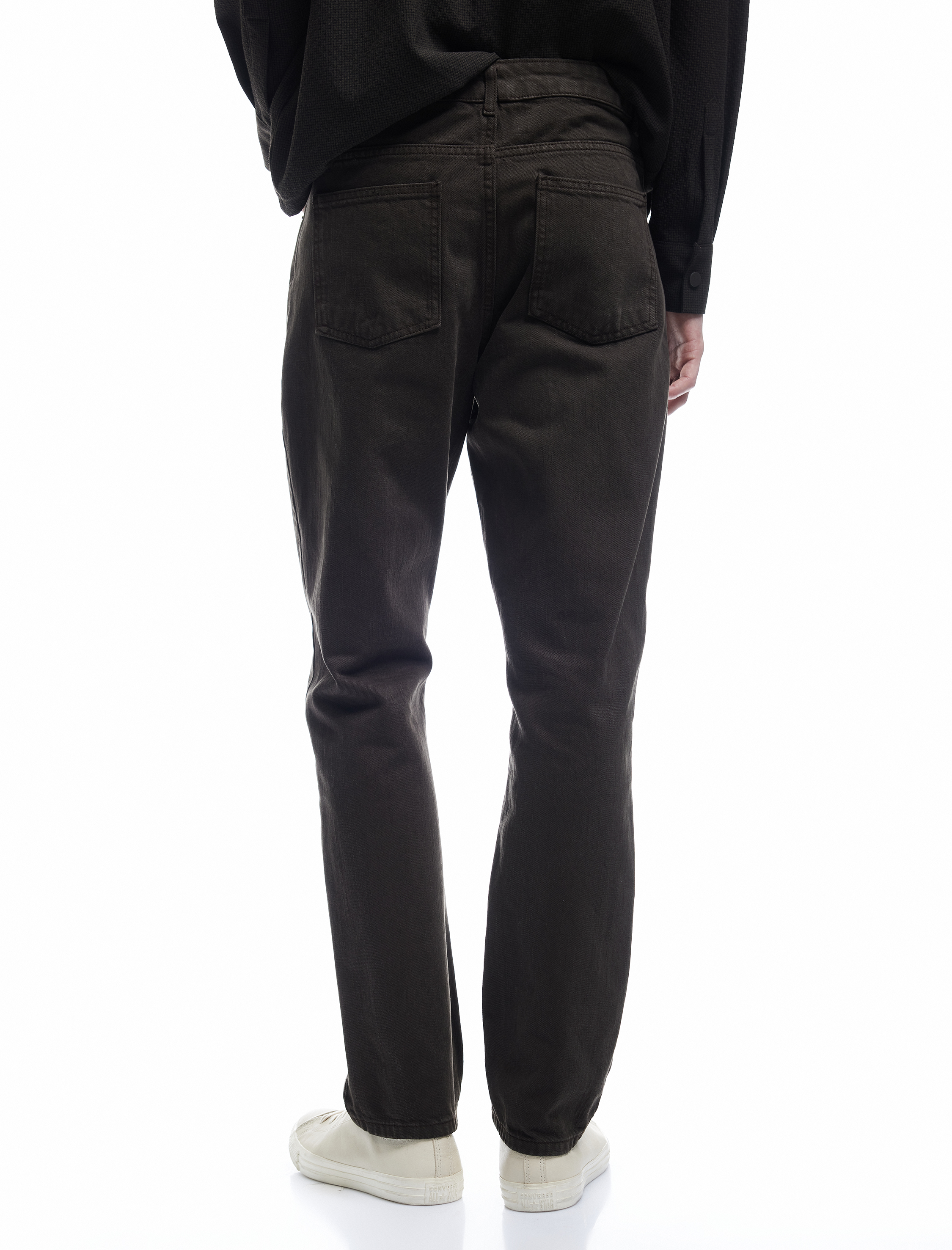   Pamuklu Rahat Kesim Düğmeli Erkek Pantolon