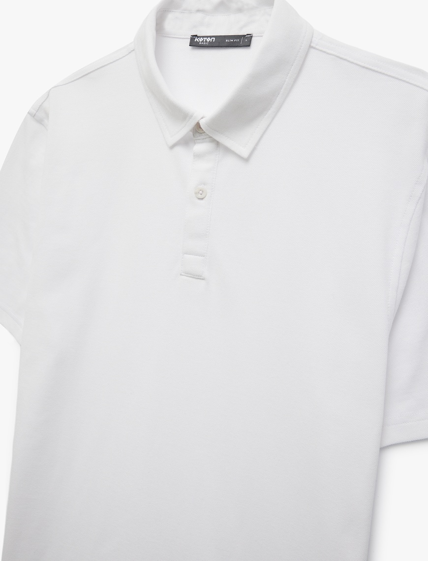   Pamuklu Regular Fit Kısa Kollu Polo Yaka Tişört