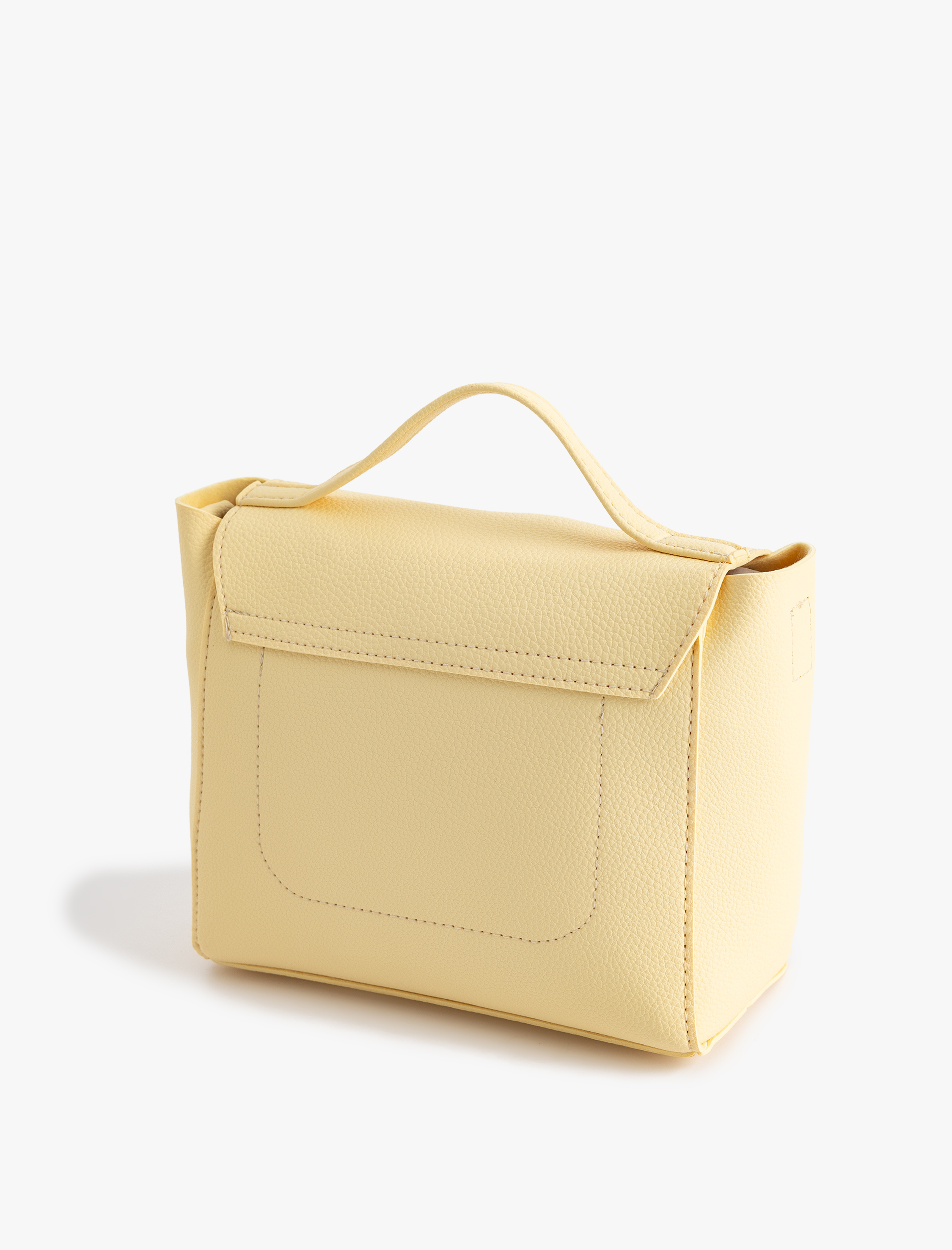  Kadın Metal Aksesuarlı Suni Deri Saplı Askılı Çapraz Çanta