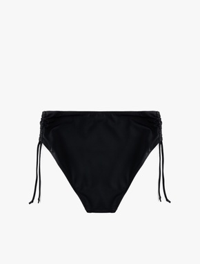 Yüksek Bel Yanları Büzgülü İpli Bikini Altı_1