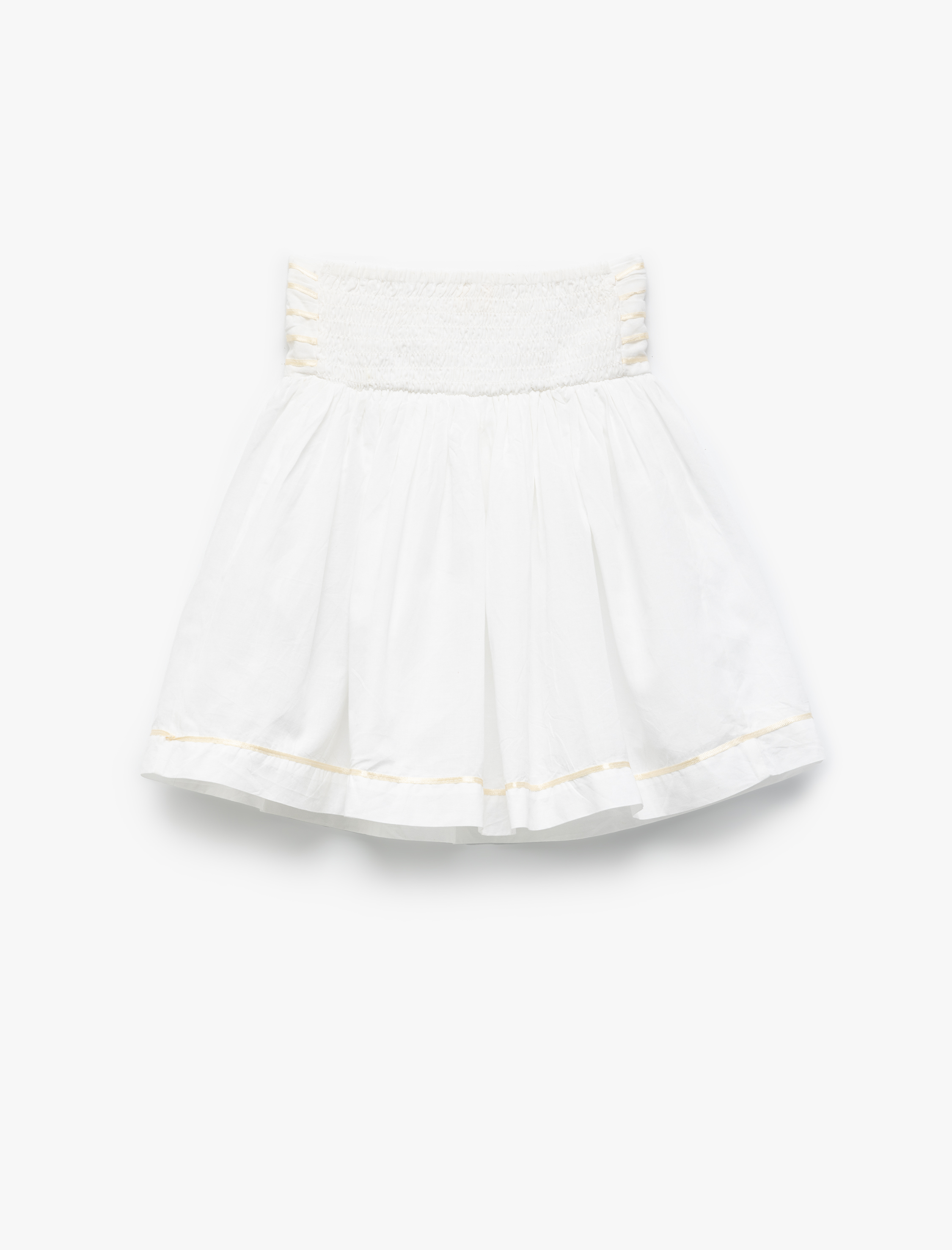 Kız Çocuk Pamuklu A Kesim Yüksek Bel Etek