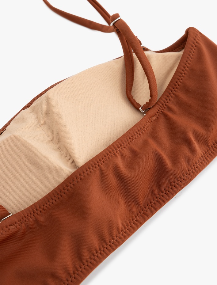  Straplez Bikini Üstü