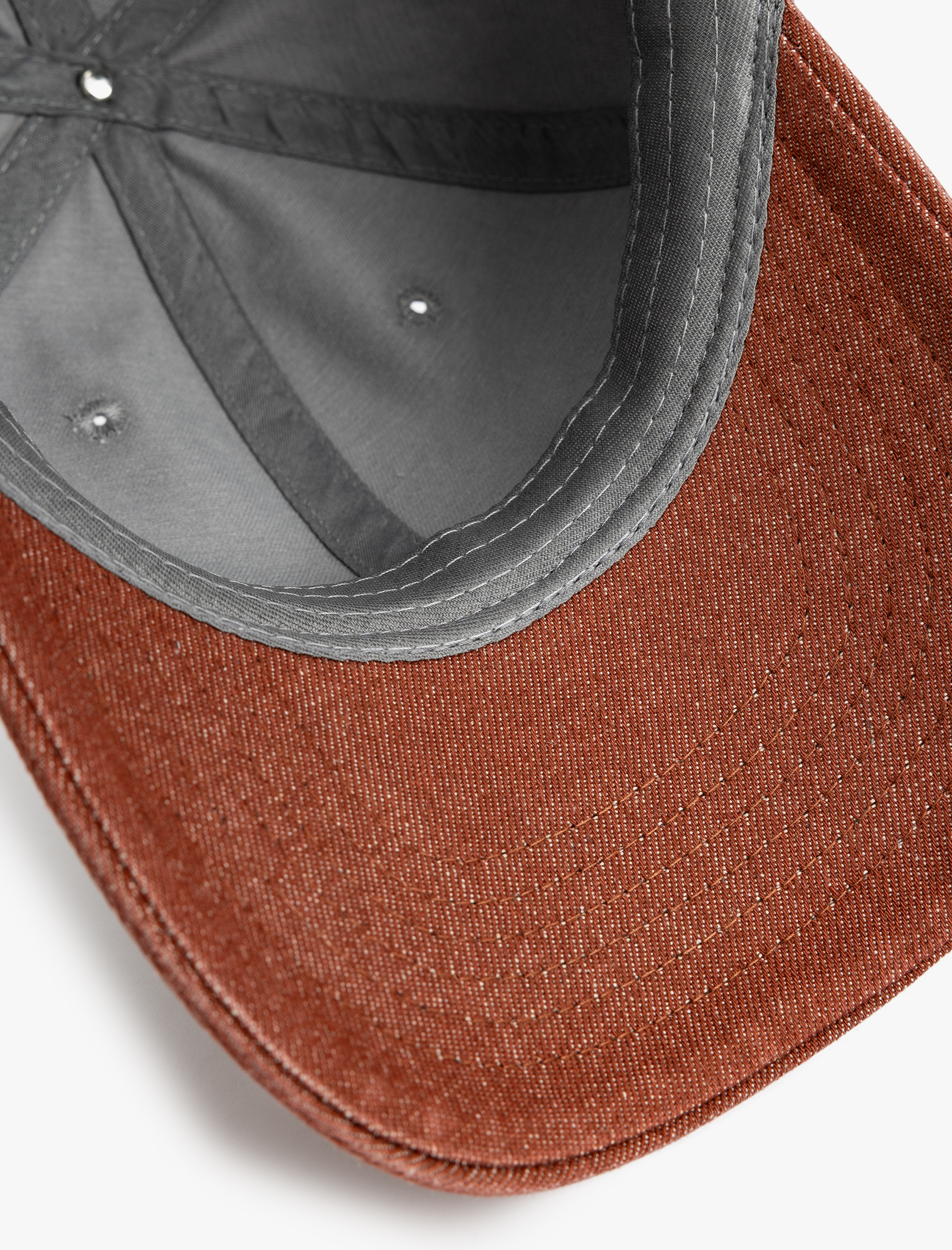  Erkek Pamuklu Renk Kontrastlı Yıkamalı Kep Şapka