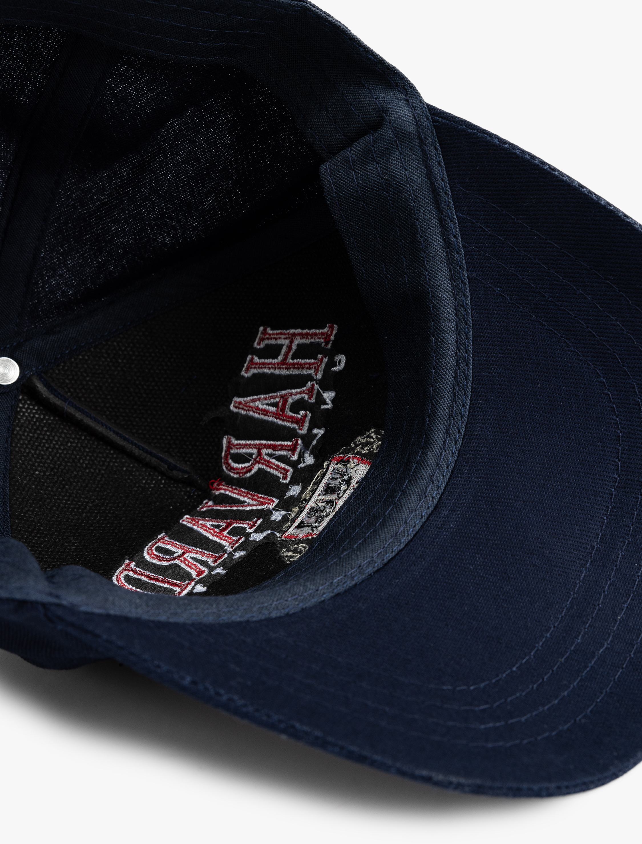  Erkek Lisanslı Pamuklu İşlemeli Harvard Kep Şapka